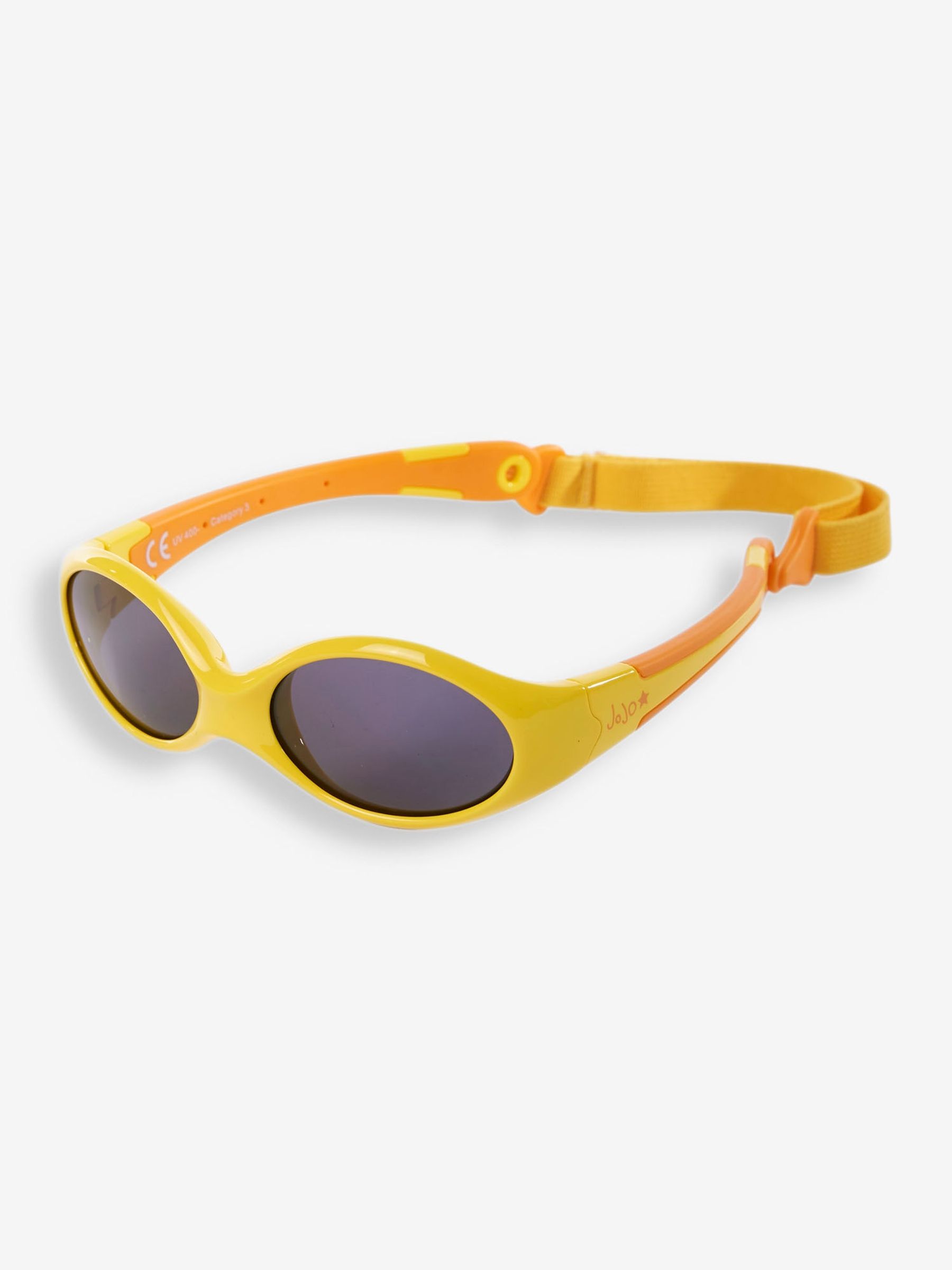 Yellow Kids' Flexible Sunglasses with Straps - Image 1 of 1