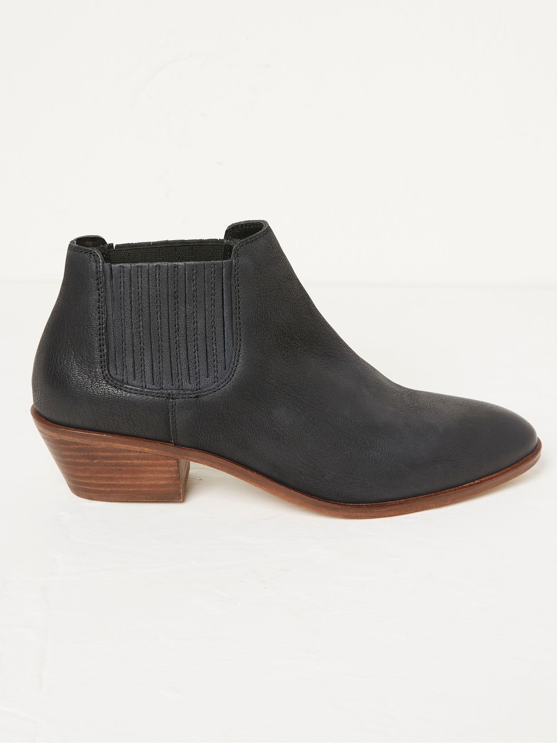 Black Western Ankle Boots - Image 1 of 4