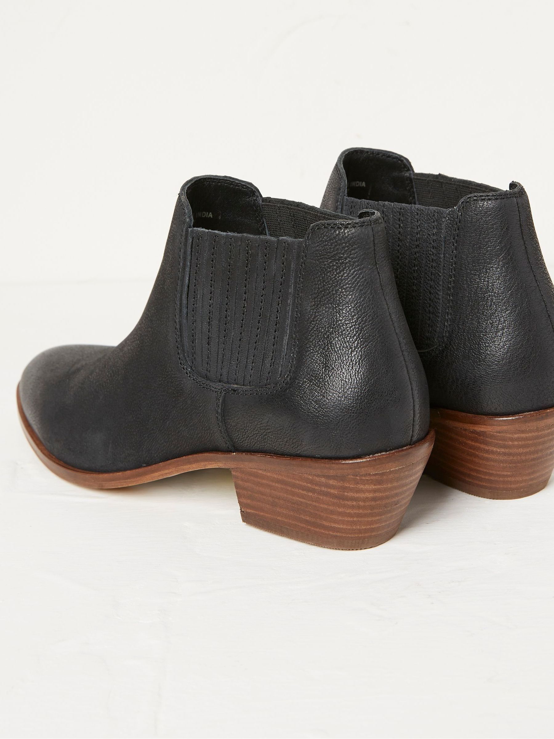 Black Western Ankle Boots - Image 2 of 4