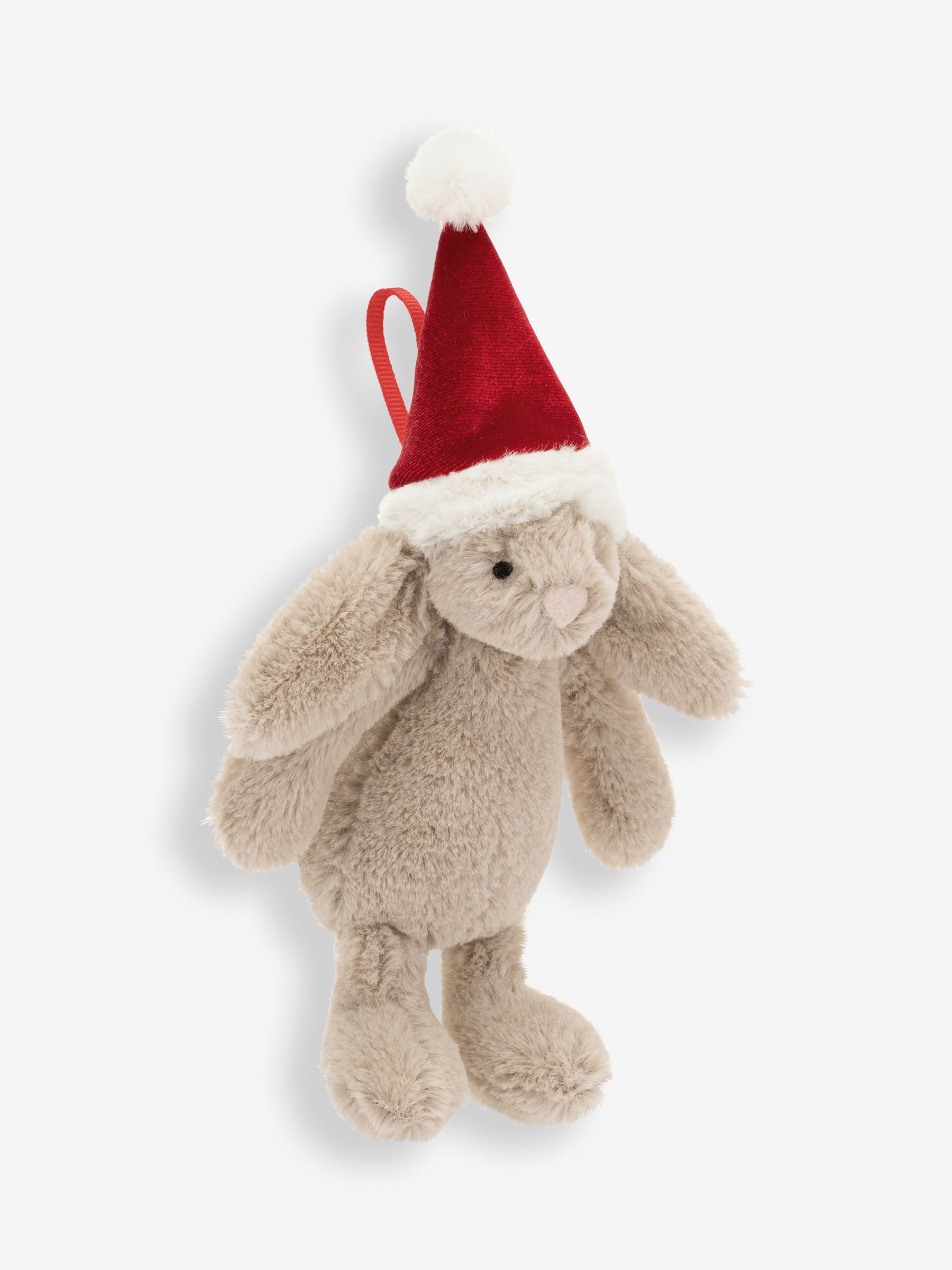 Jellycat Bashful Christmas Bunny Decoration - Image 4 of 6