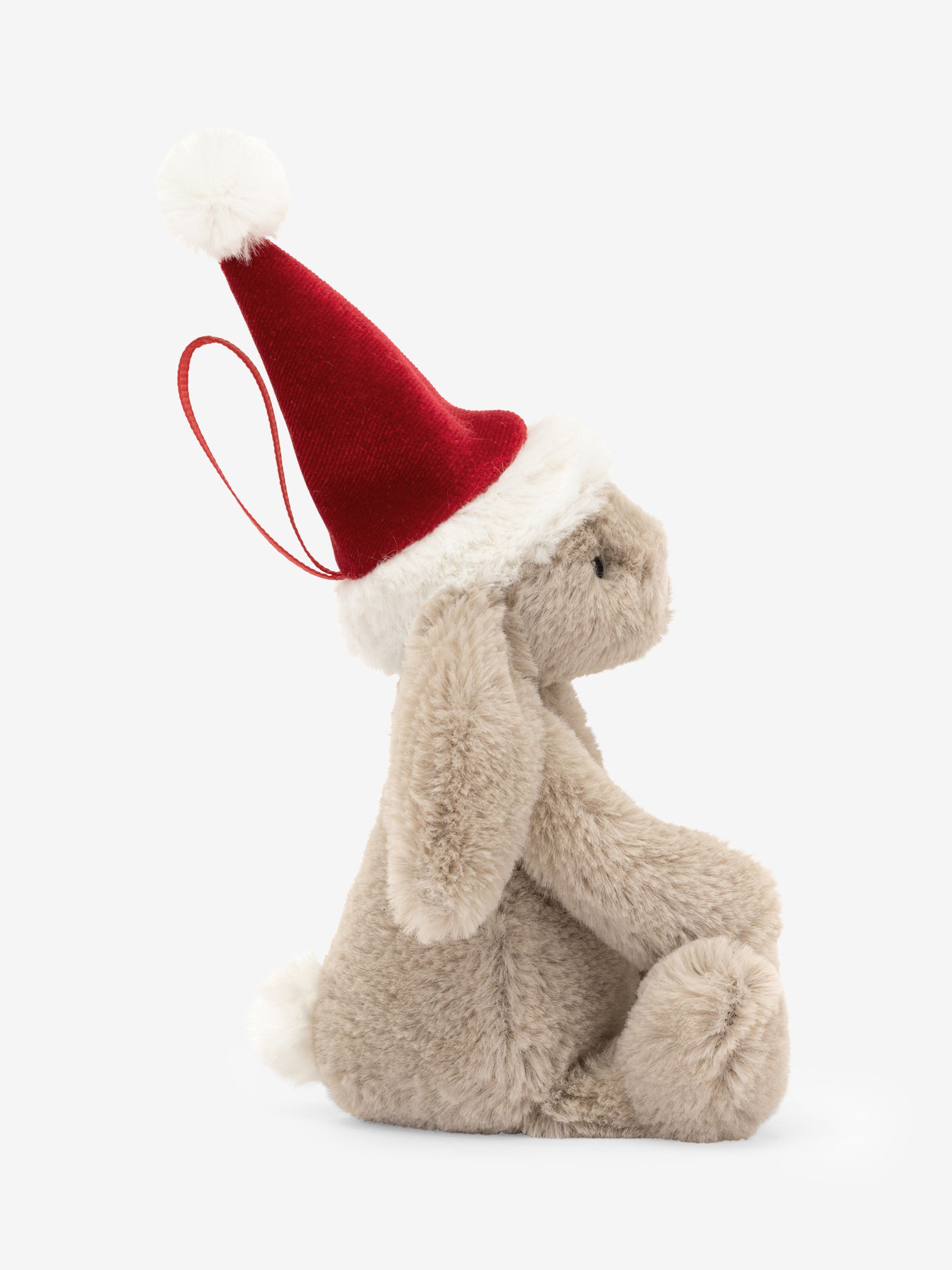 Jellycat Bashful Christmas Bunny Decoration - Image 6 of 6