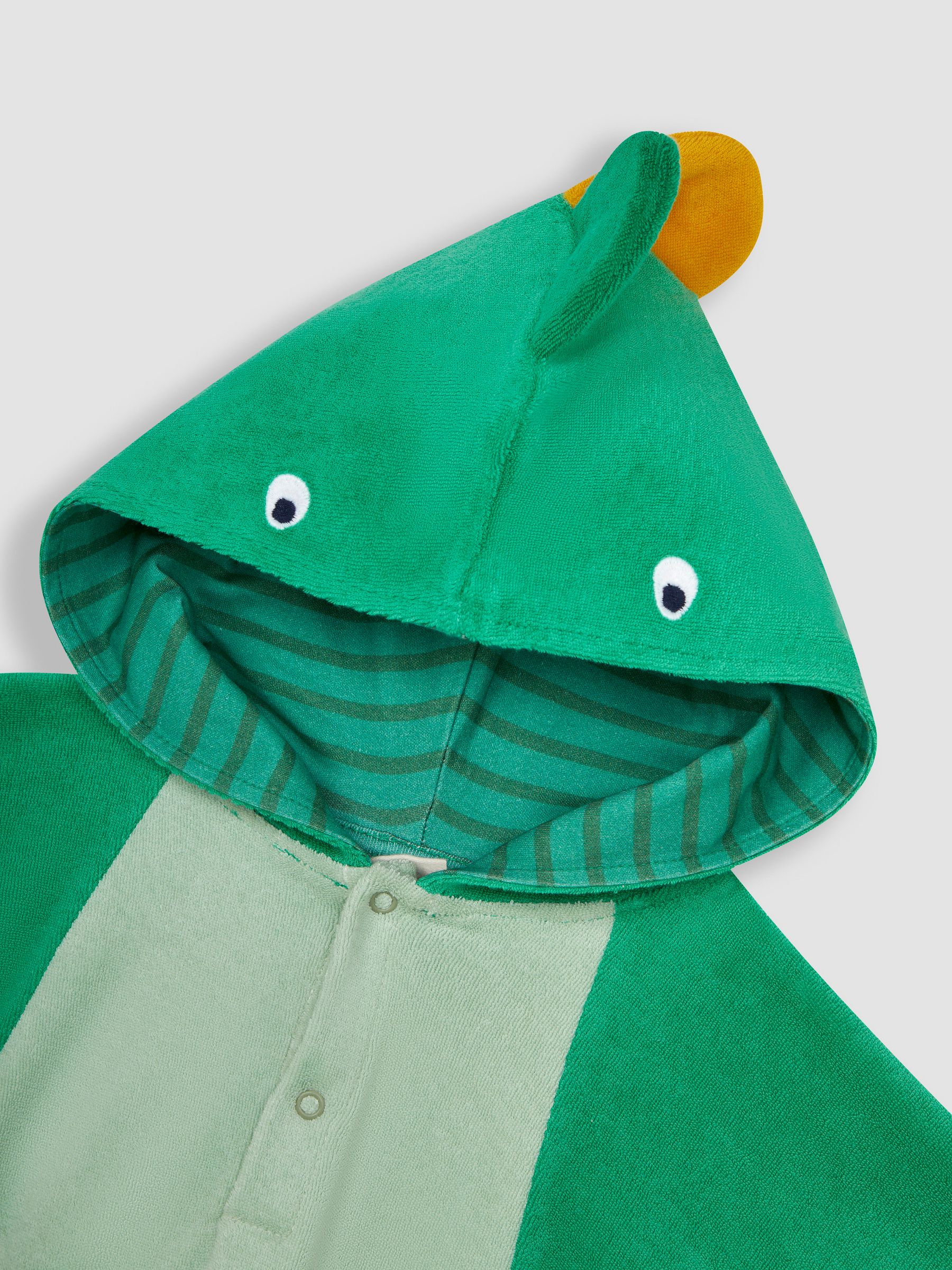 Dinosaur Towelling Hooded Poncho - Image 6 of 6