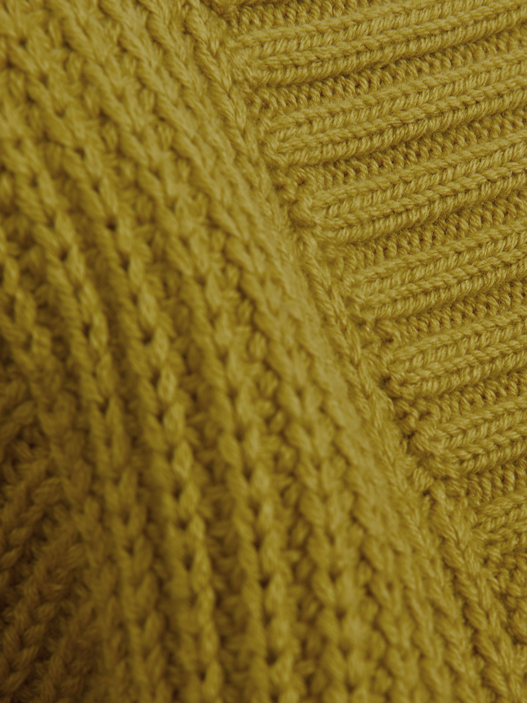 Florere Knitted Blouson Sleeve Shrug in Lime - Image 5 of 5