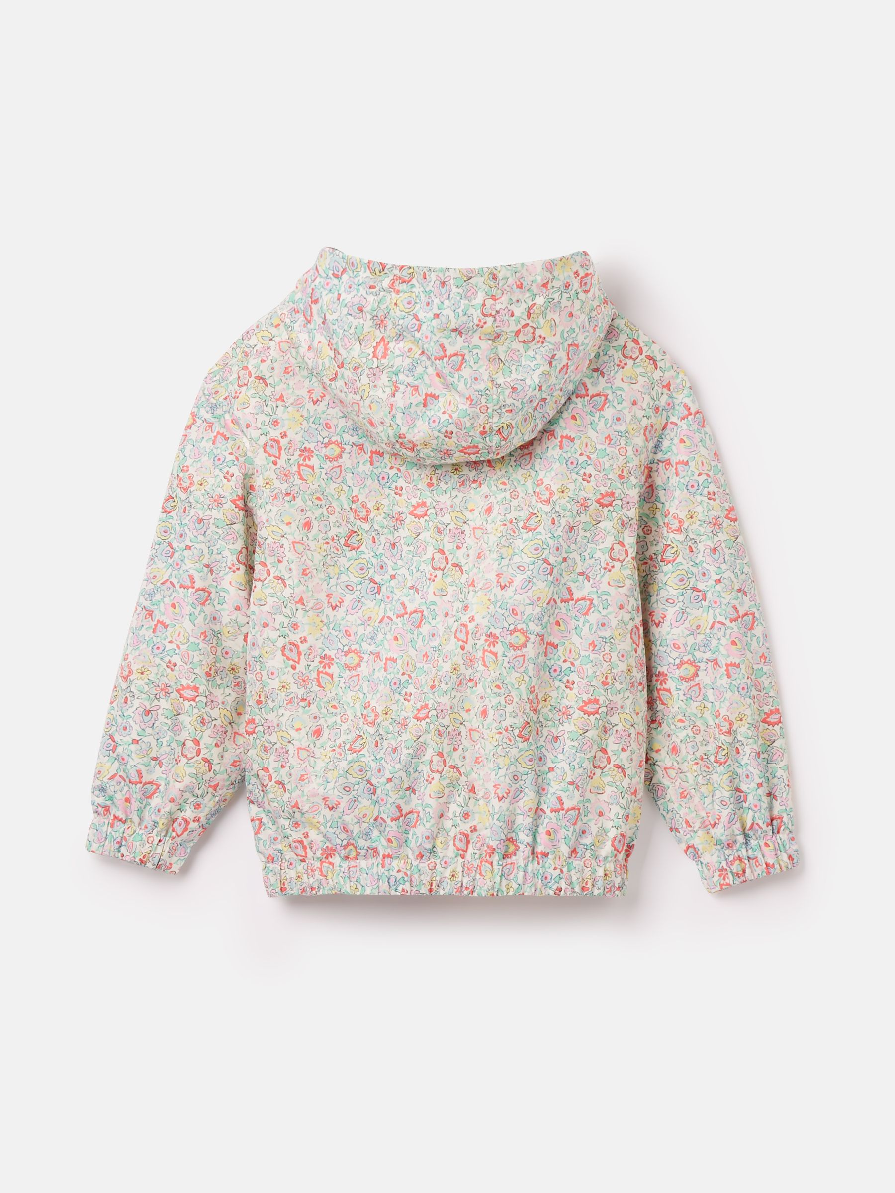 Girls' Windbreaker Multi Floral Waterproof Raincoat - Image 2 of 6