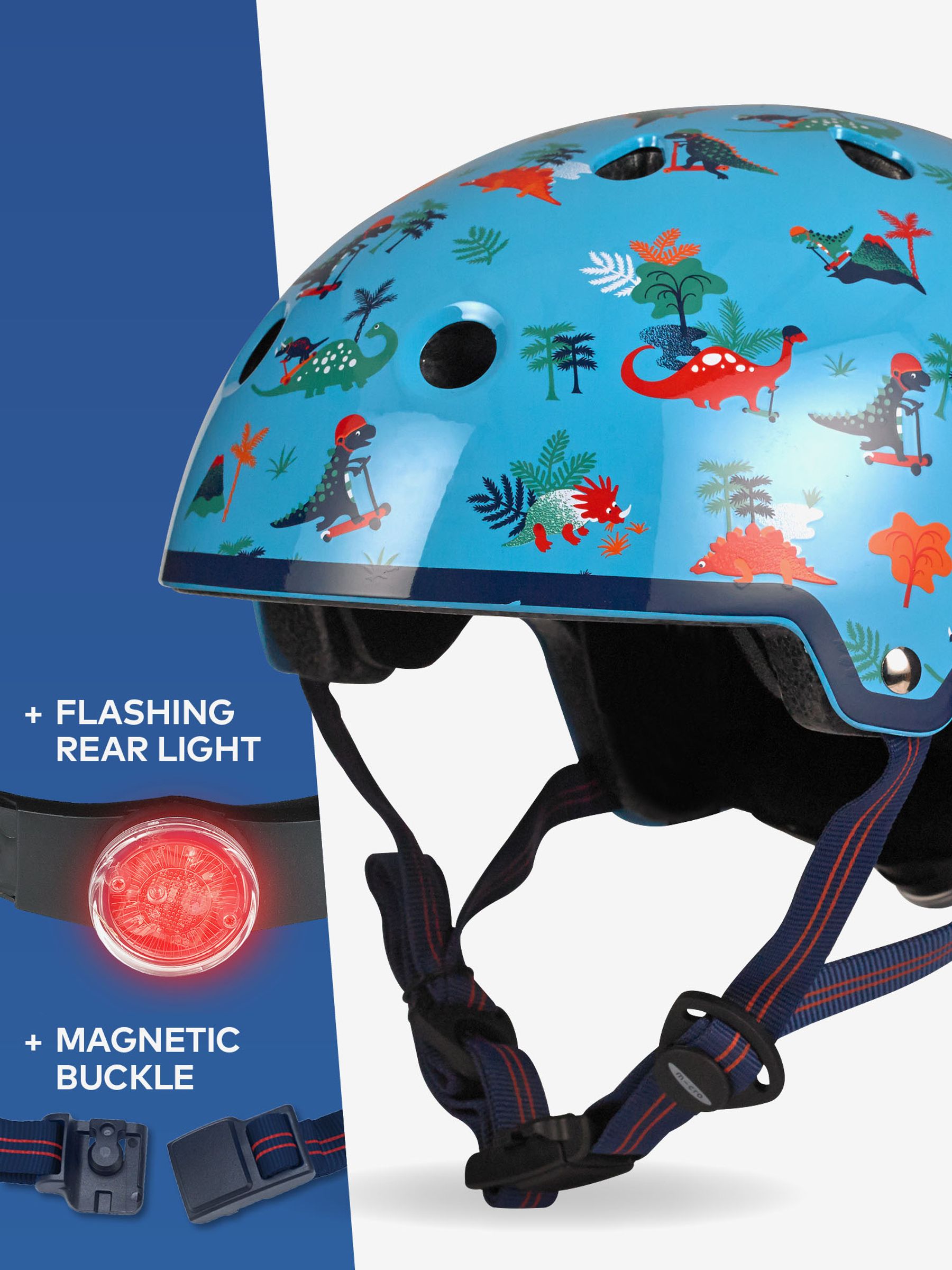 Blue Micro Scooters Deluxe Helmet Small 48-54cm - Image 4 of 6