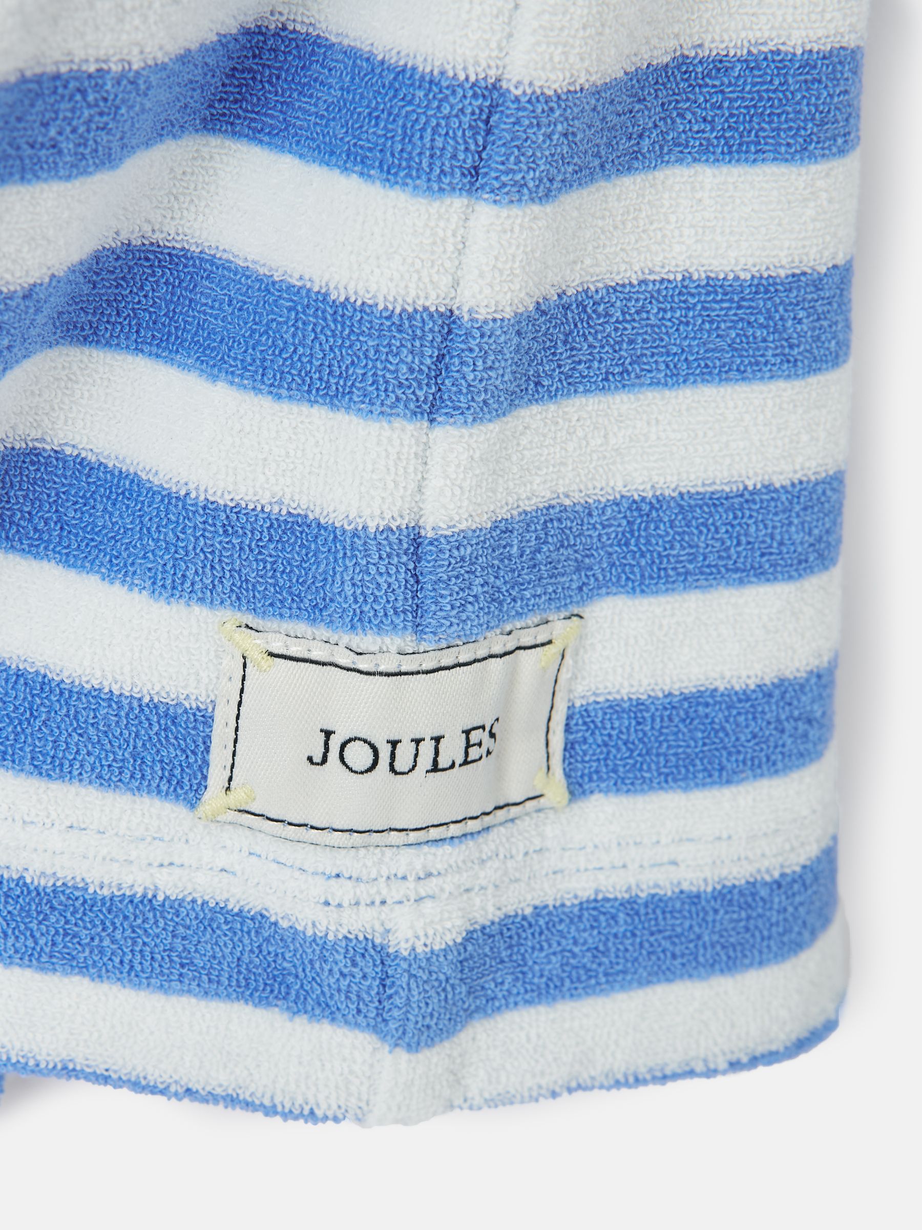 Girls' By The Sea Blue Striped Towelling Playsuit - Image 4 of 5