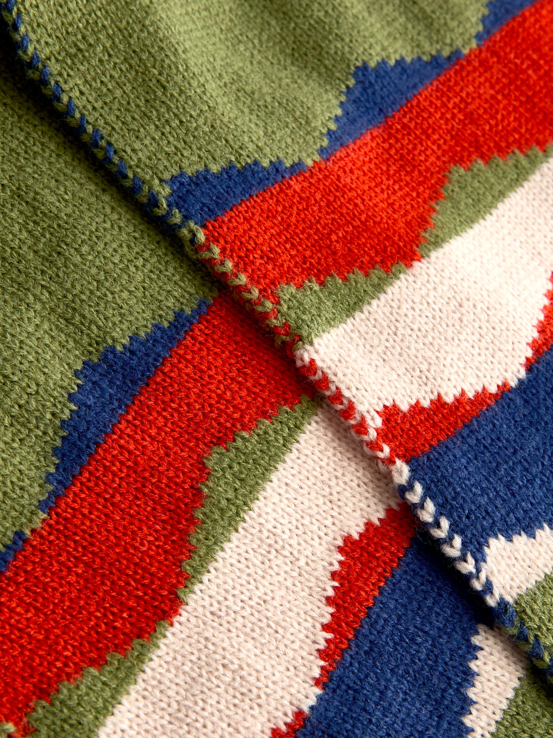 Blue Chevron Scarf - Image 3 of 4