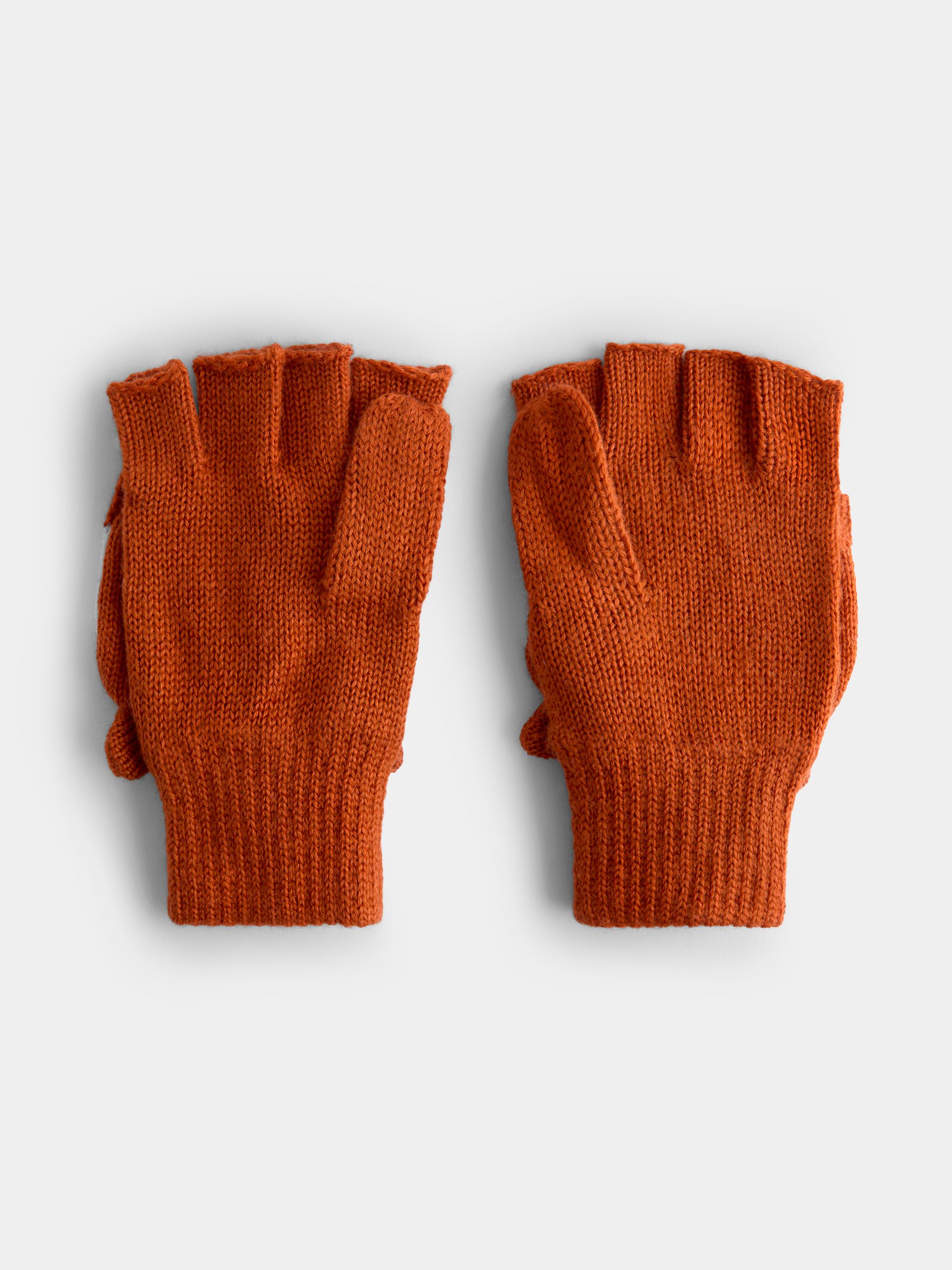 Orange Fox Convertible Mittens - Image 3 of 5