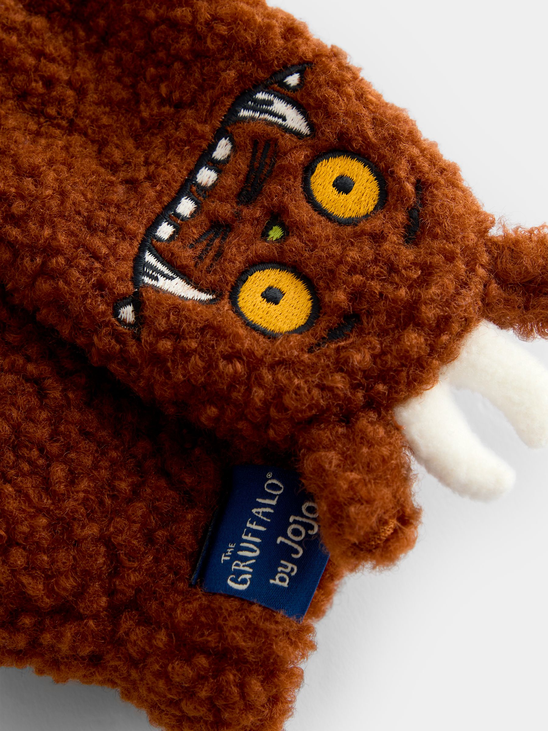 Brown The Gruffalo Borg Mittens - Image 4 of 4