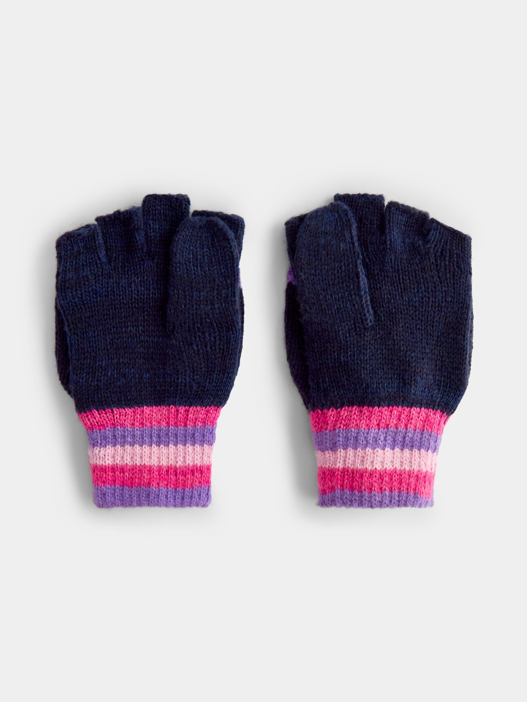 Navy Unicorn Embroidered Gloves - Image 3 of 5