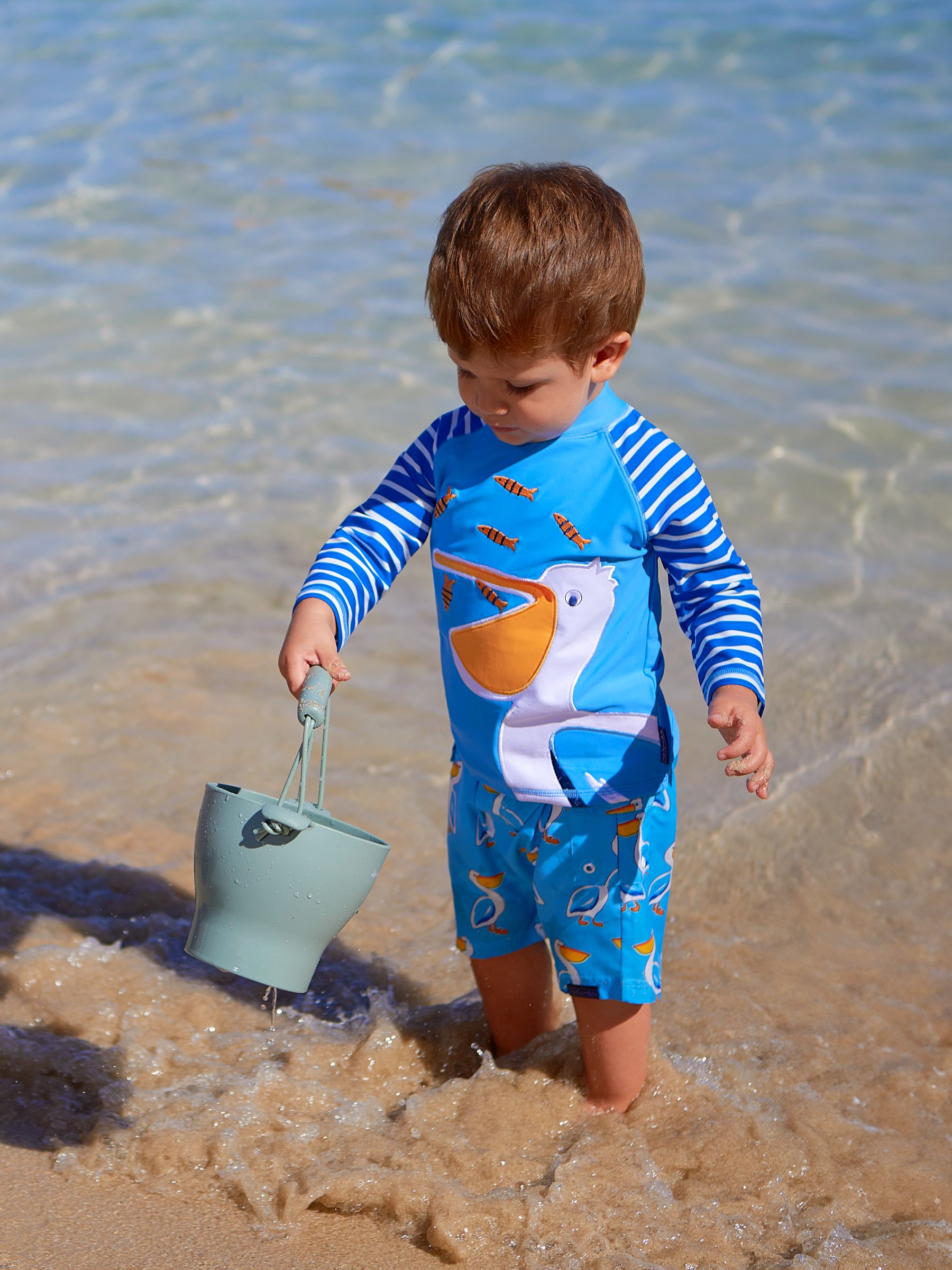 Blue Pelican UPF 50 Sun Protection Rash Vest - Image 2 of 5