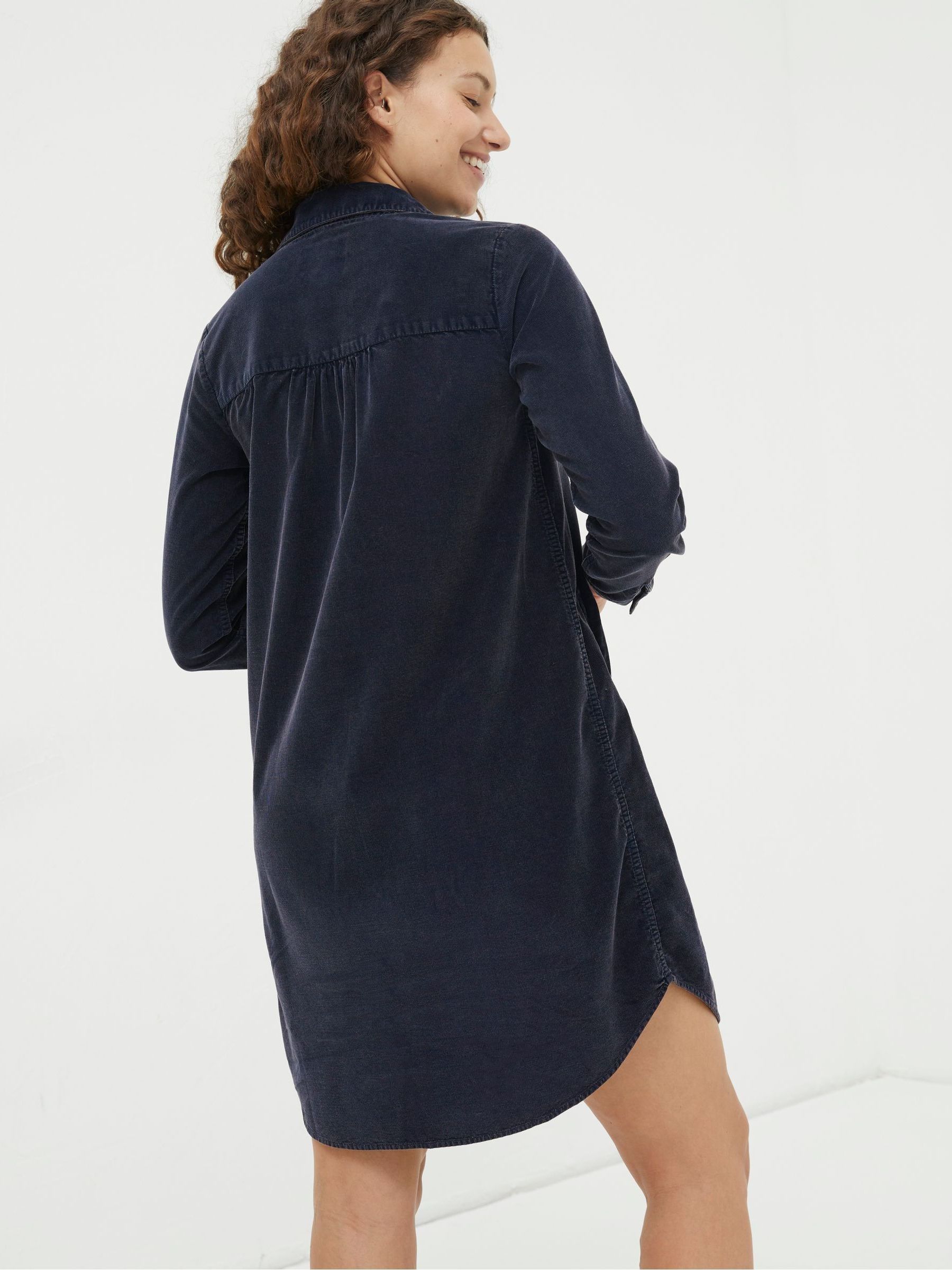 Blue Chester Cord Dress - Image 2 of 4
