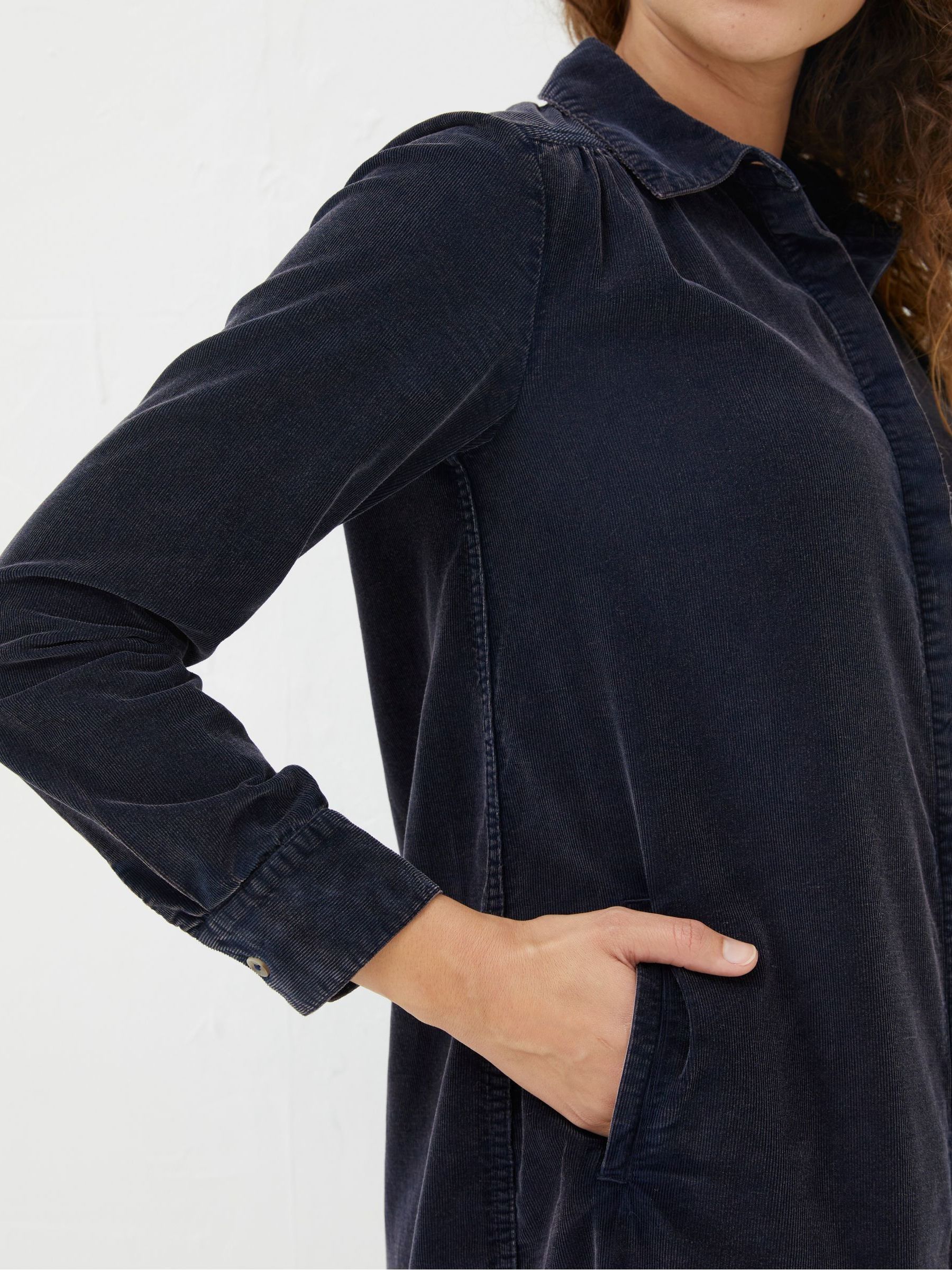 Blue Chester Cord Dress - Image 3 of 4
