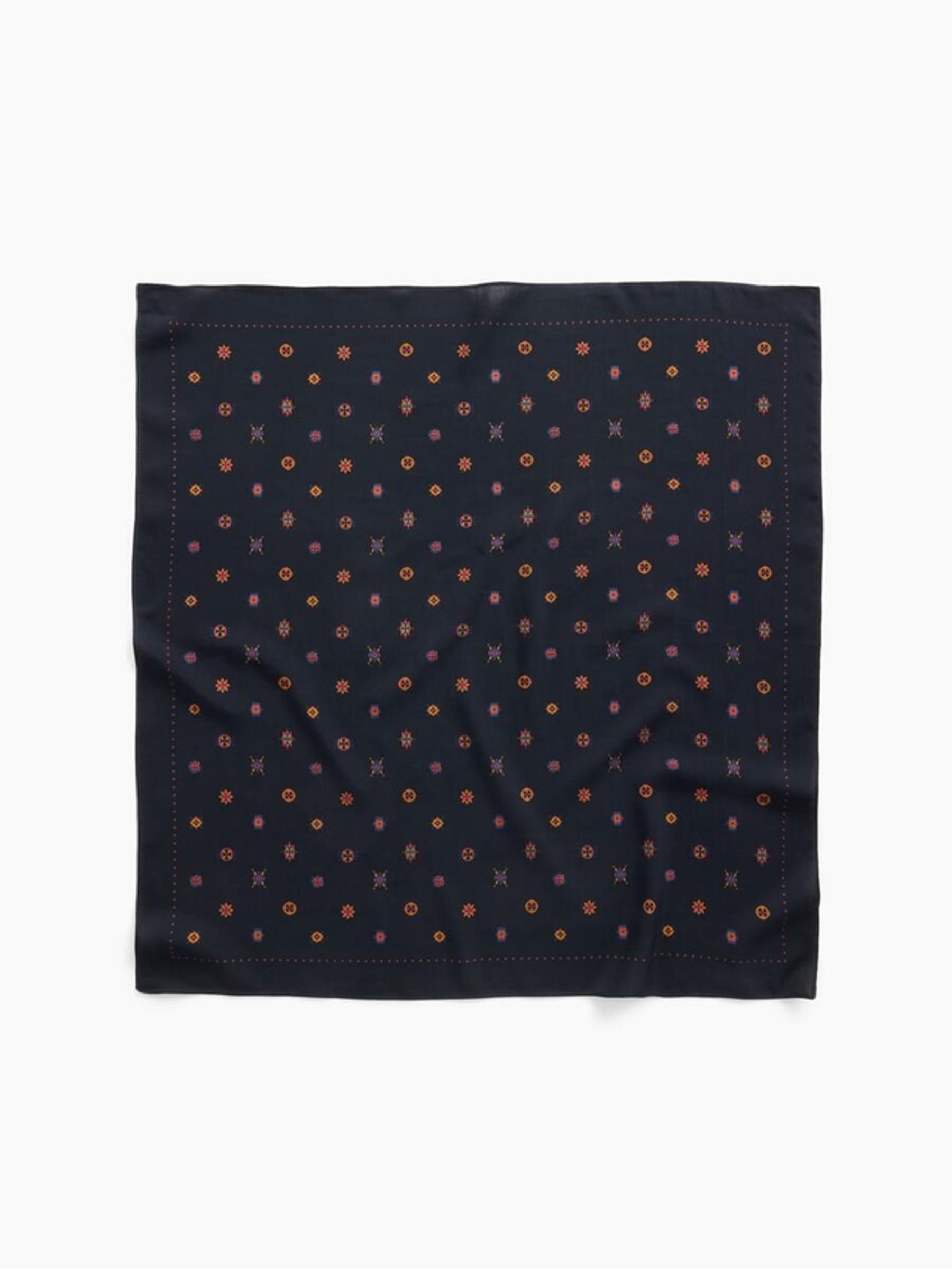 Gap x A.P.C. Navy Printed Scarf - Image 3 of 4