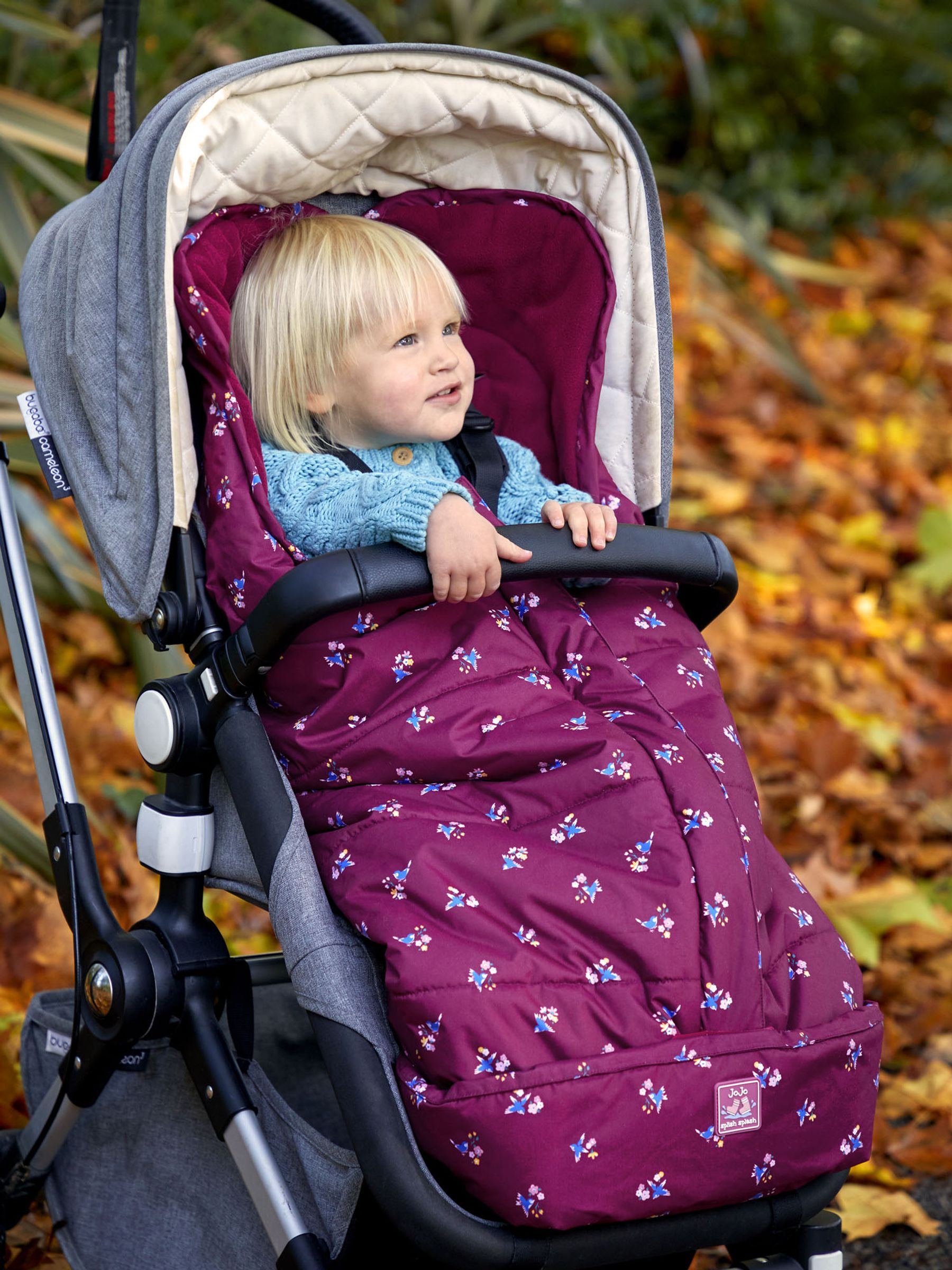 Berry Bird Waterproof Fleece Lined Buggy Cosy - Image 1 of 4