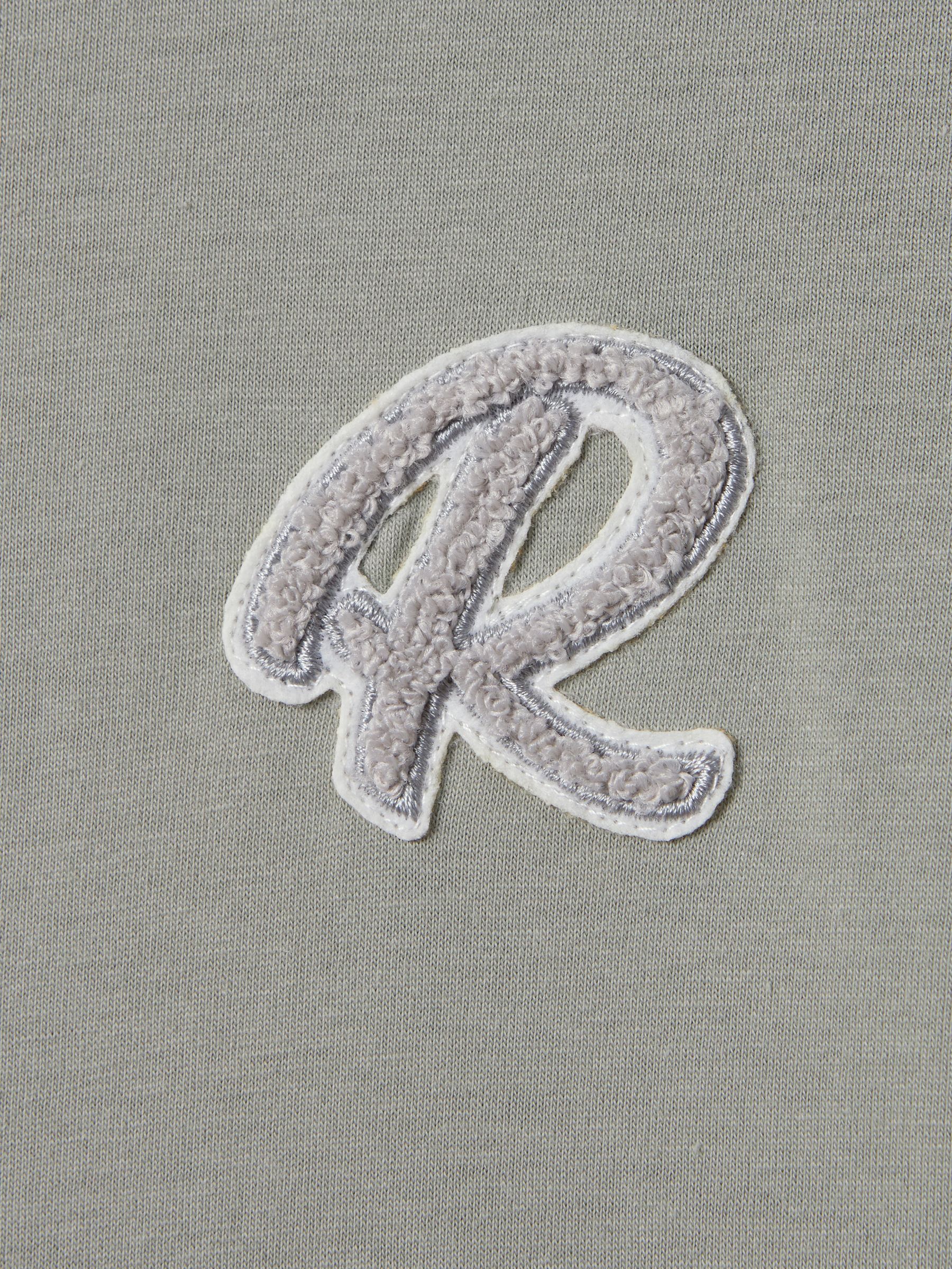 Senior Cotton Crew Neck T-Shirt in Pistachio - Image 6 of 6