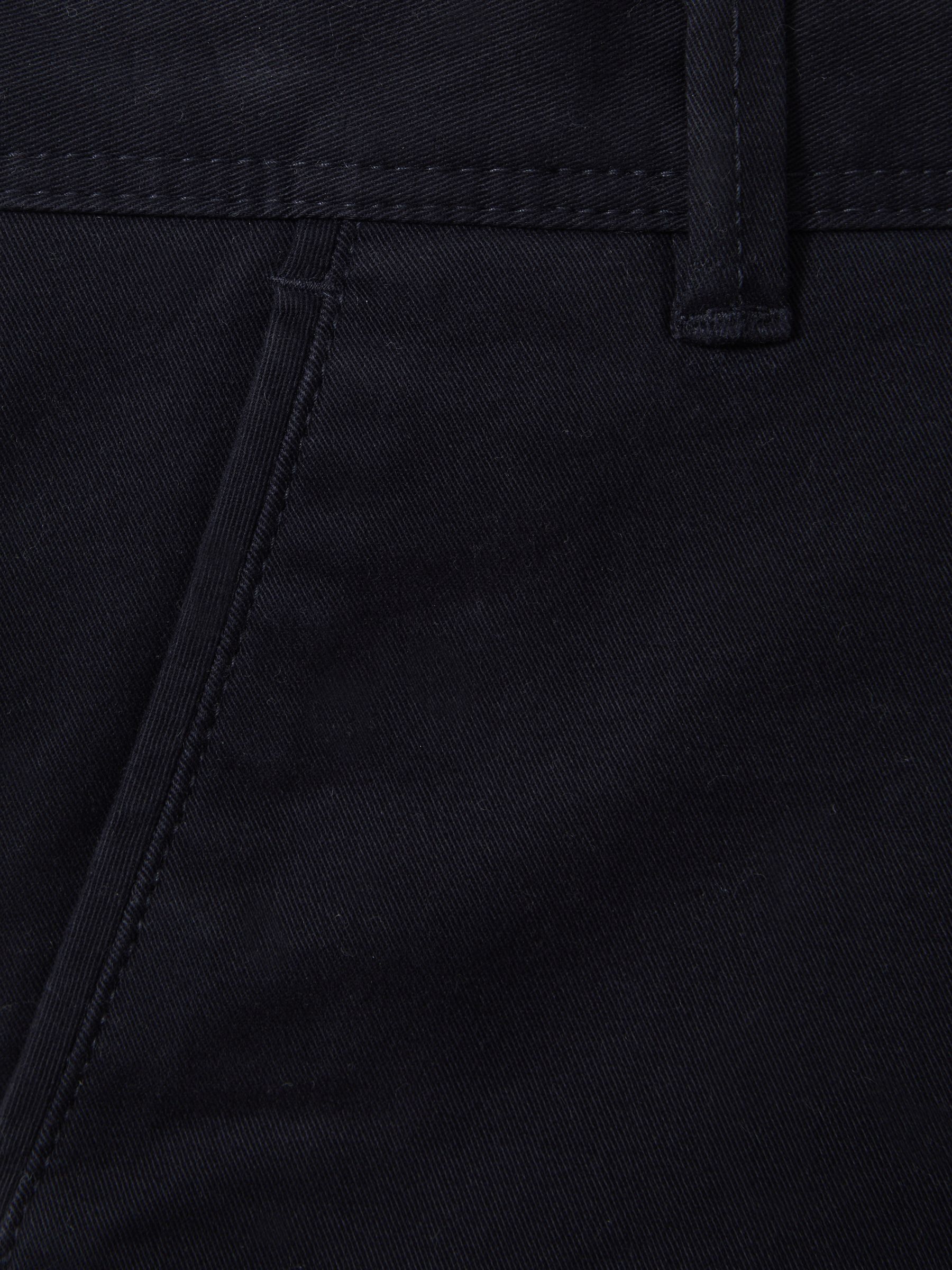 Pantalon chino casual coupe slim bleu marine - Image 4 of 4