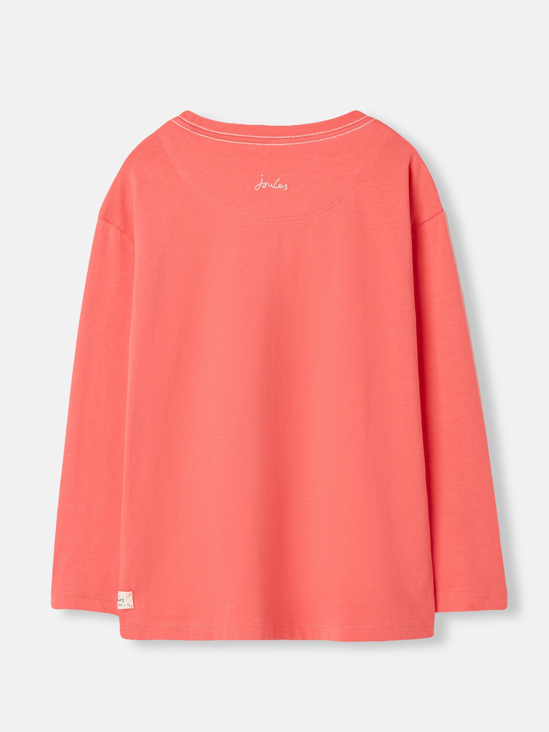 Bessie Pink Long Sleeve Jersey Top - Image 2 of 5