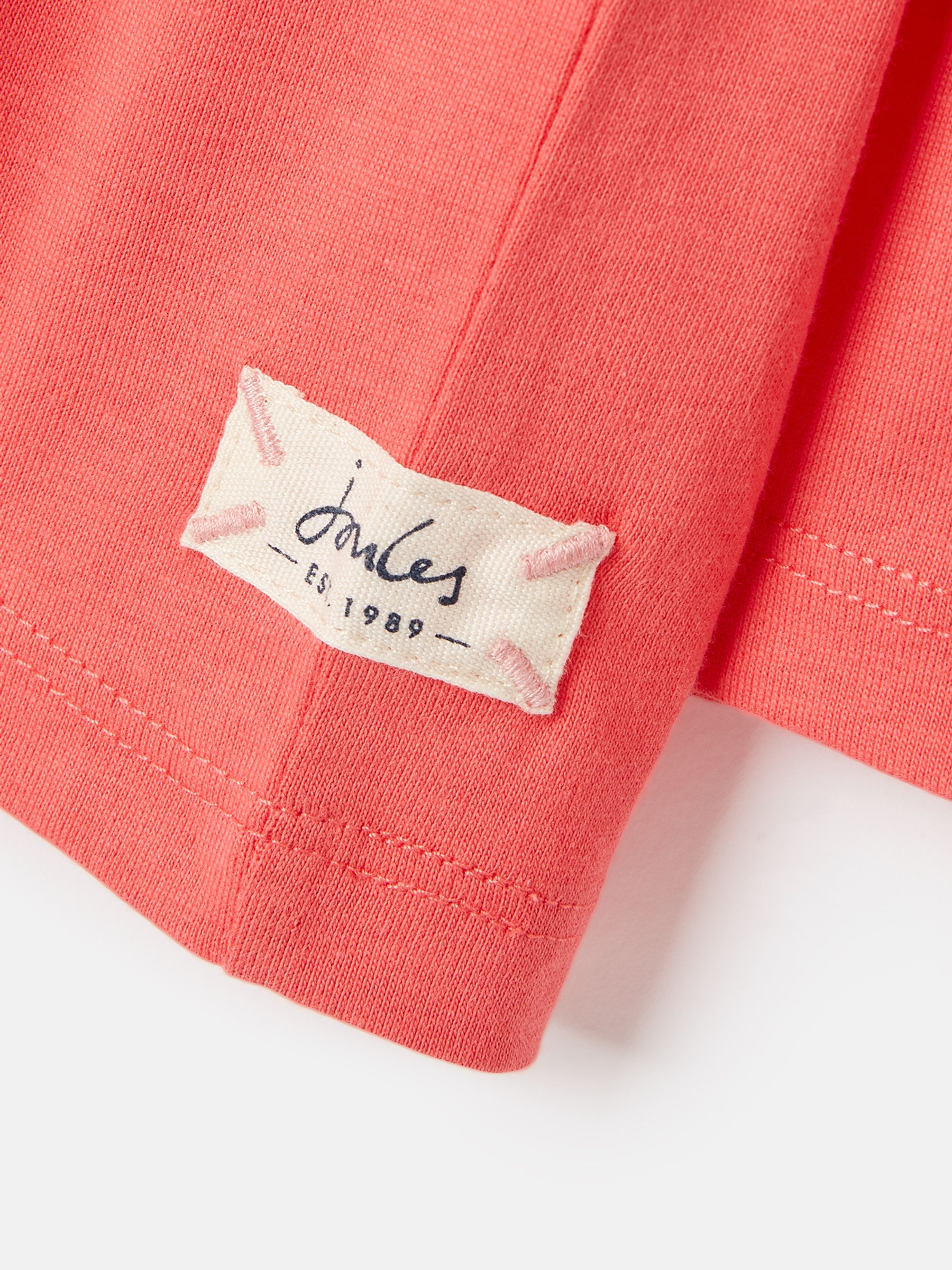 Bessie Pink Long Sleeve Jersey Top - Image 4 of 5