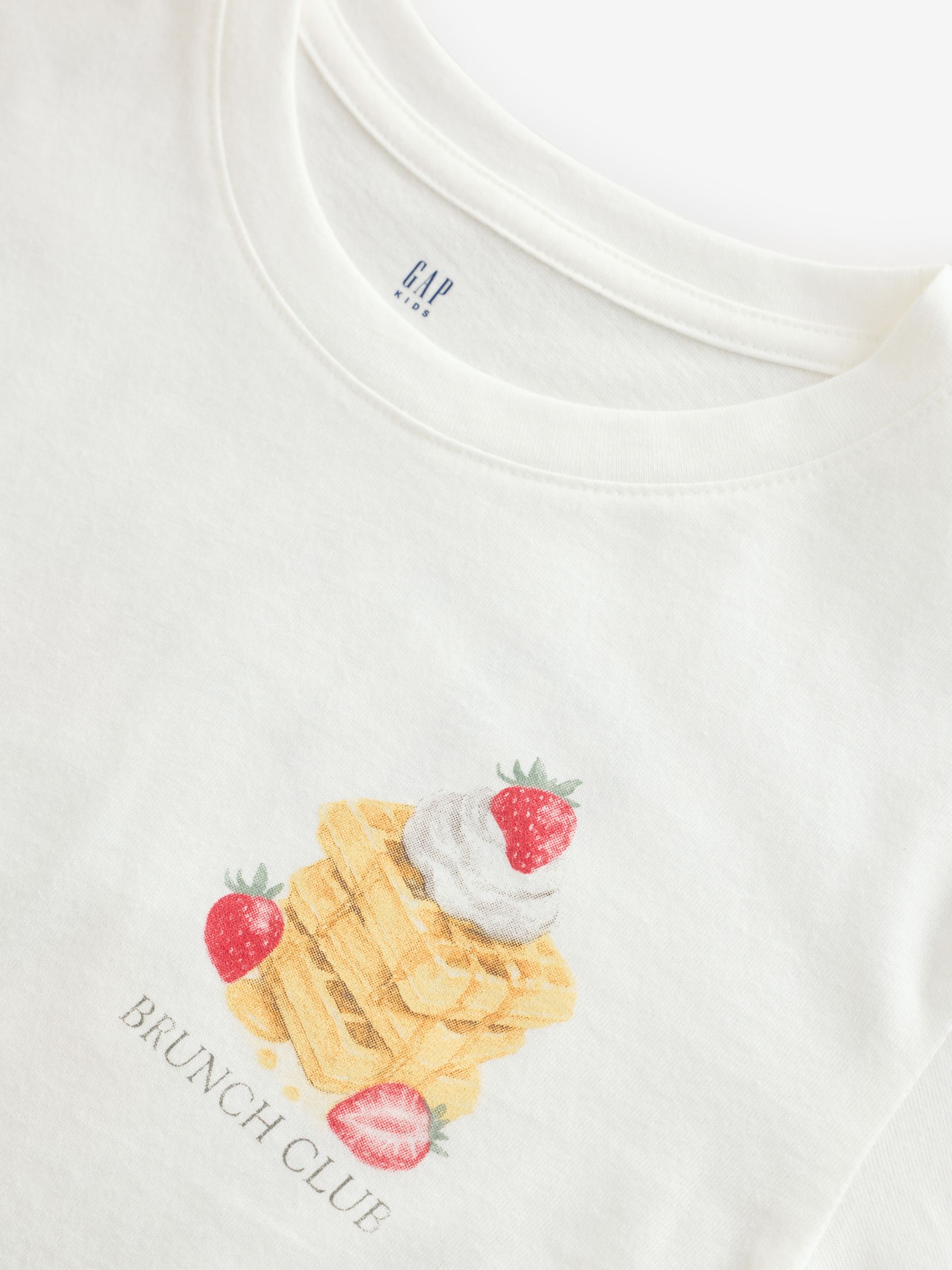 White Pancakes Long Sleeve Graphic T-Shirt - Image 3 of 5