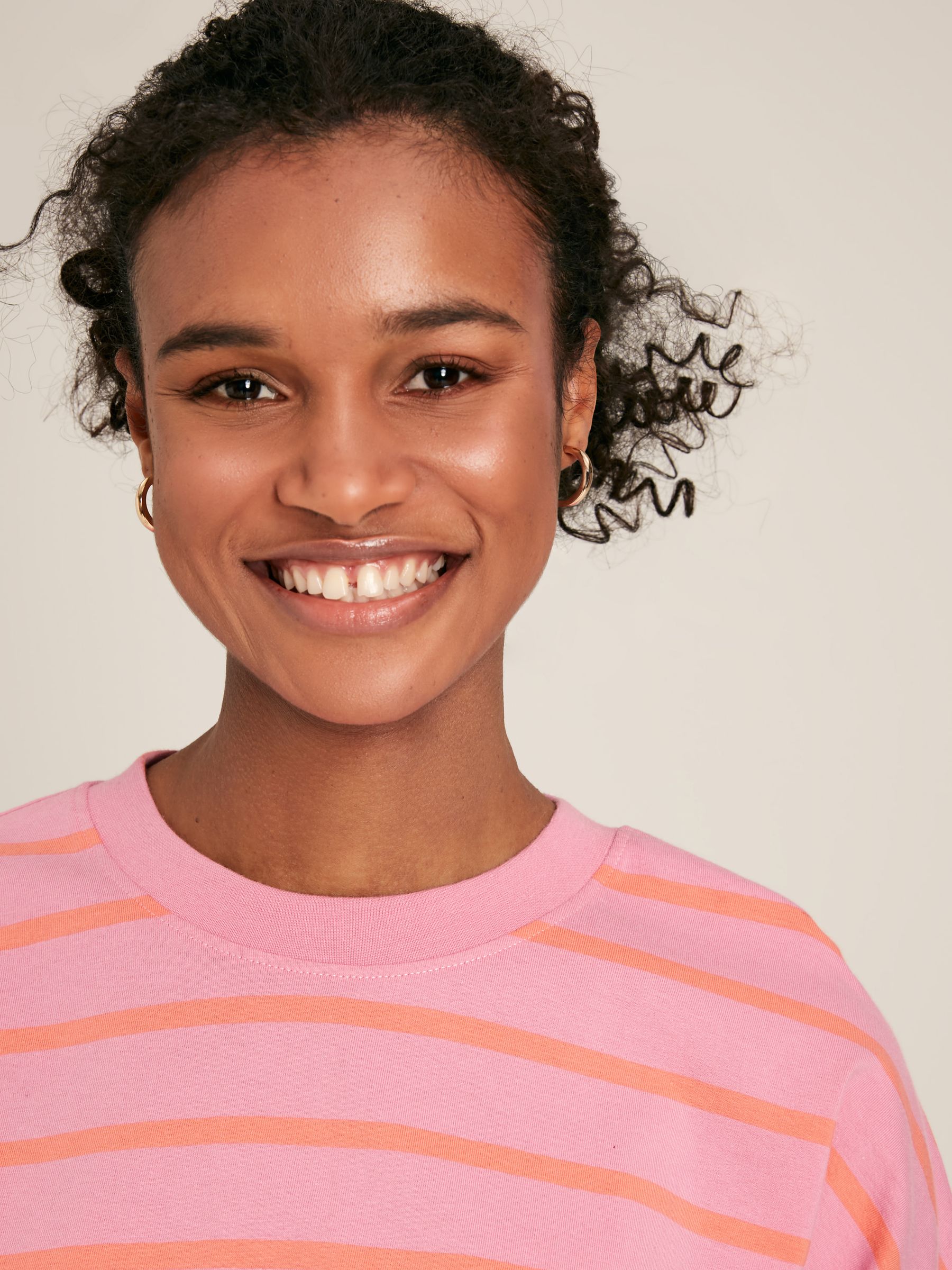Ellie Pink Long Sleeve Jersey Top - Image 5 of 7