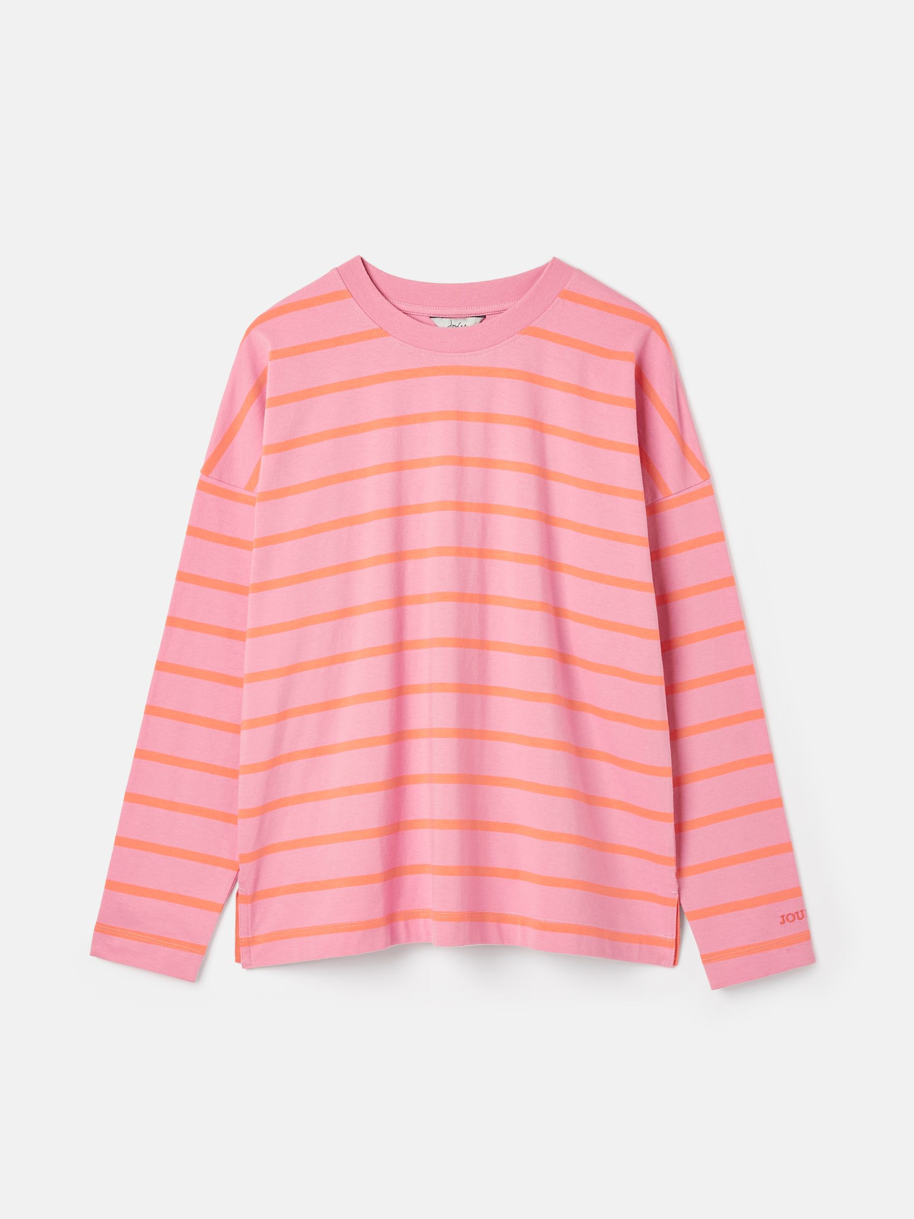 Ellie Pink Long Sleeve Jersey Top - Image 7 of 7