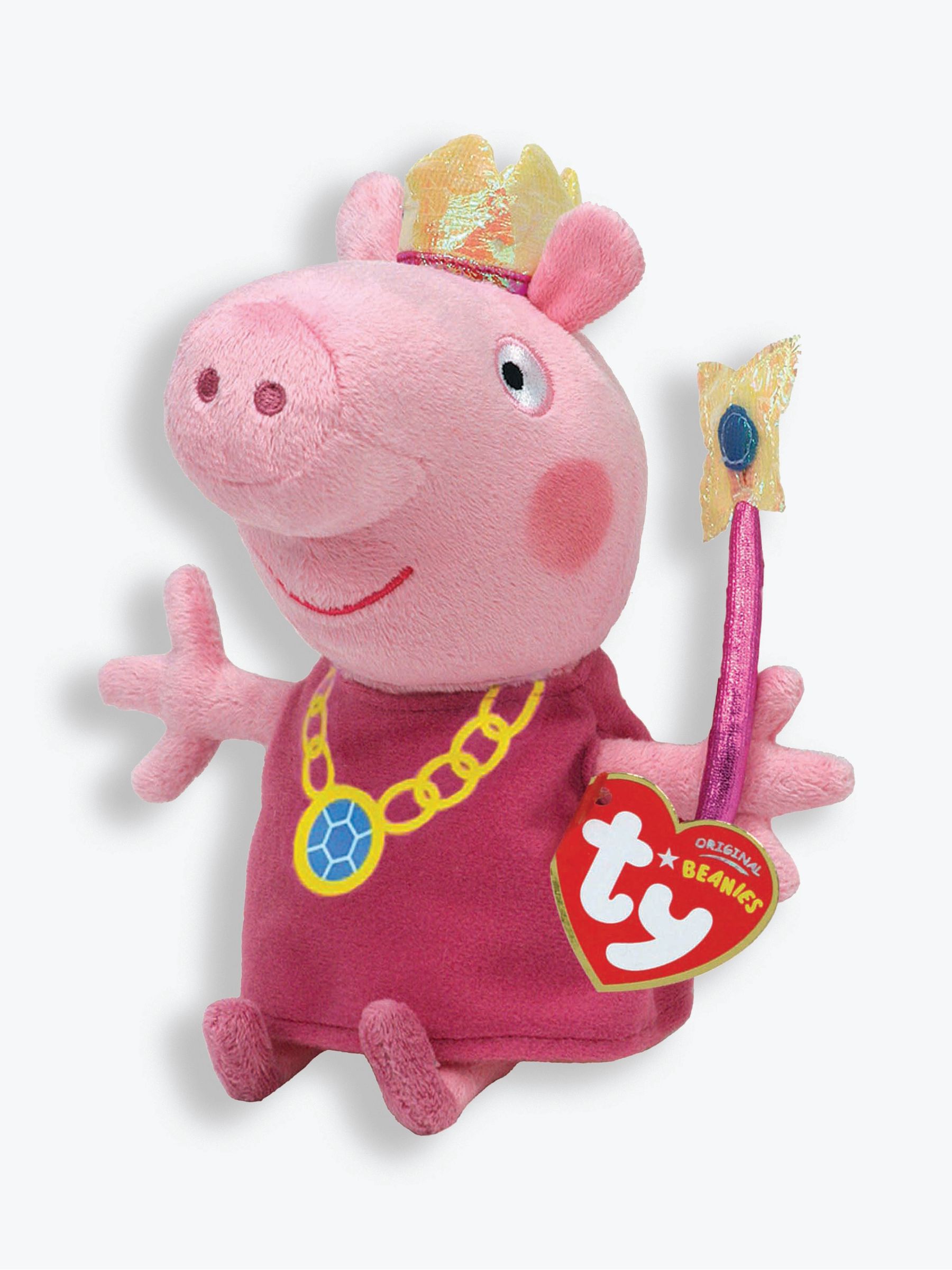 Ty Peppa Pig Princess Beanie - Image 1 of 1