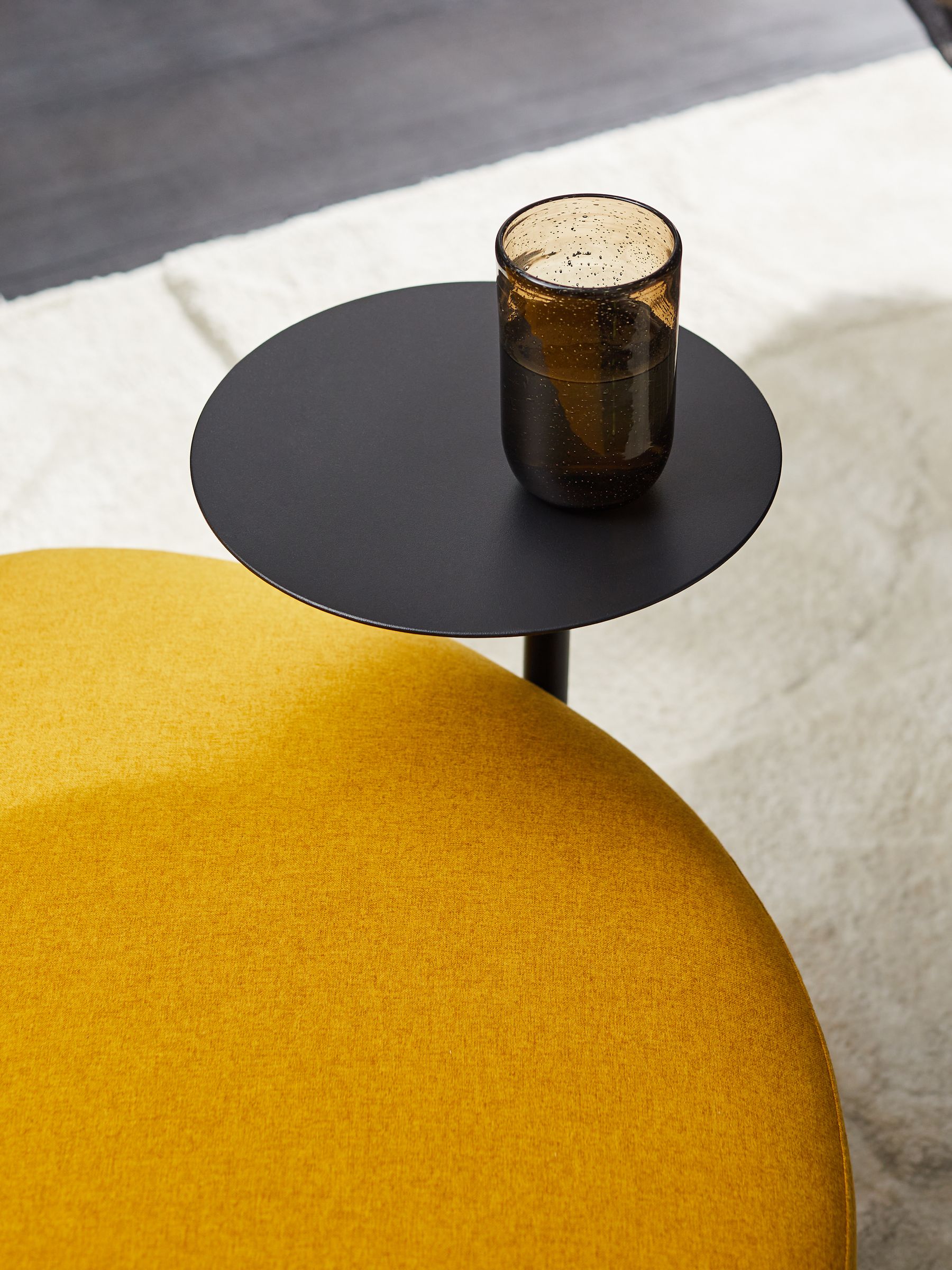 Mazie Accent Chair in Mustard Yellow - Image 3 of 4