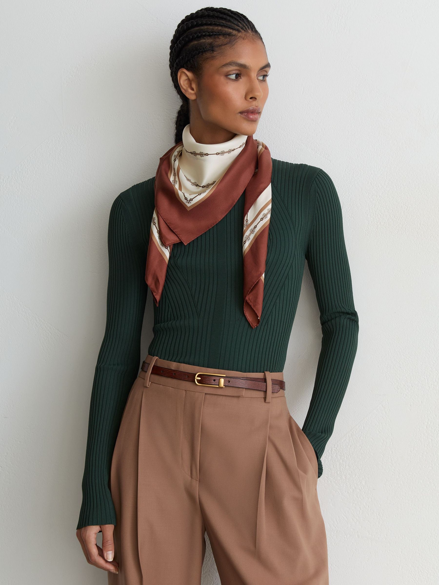 Scarves in Tan - Billede 4 af 5