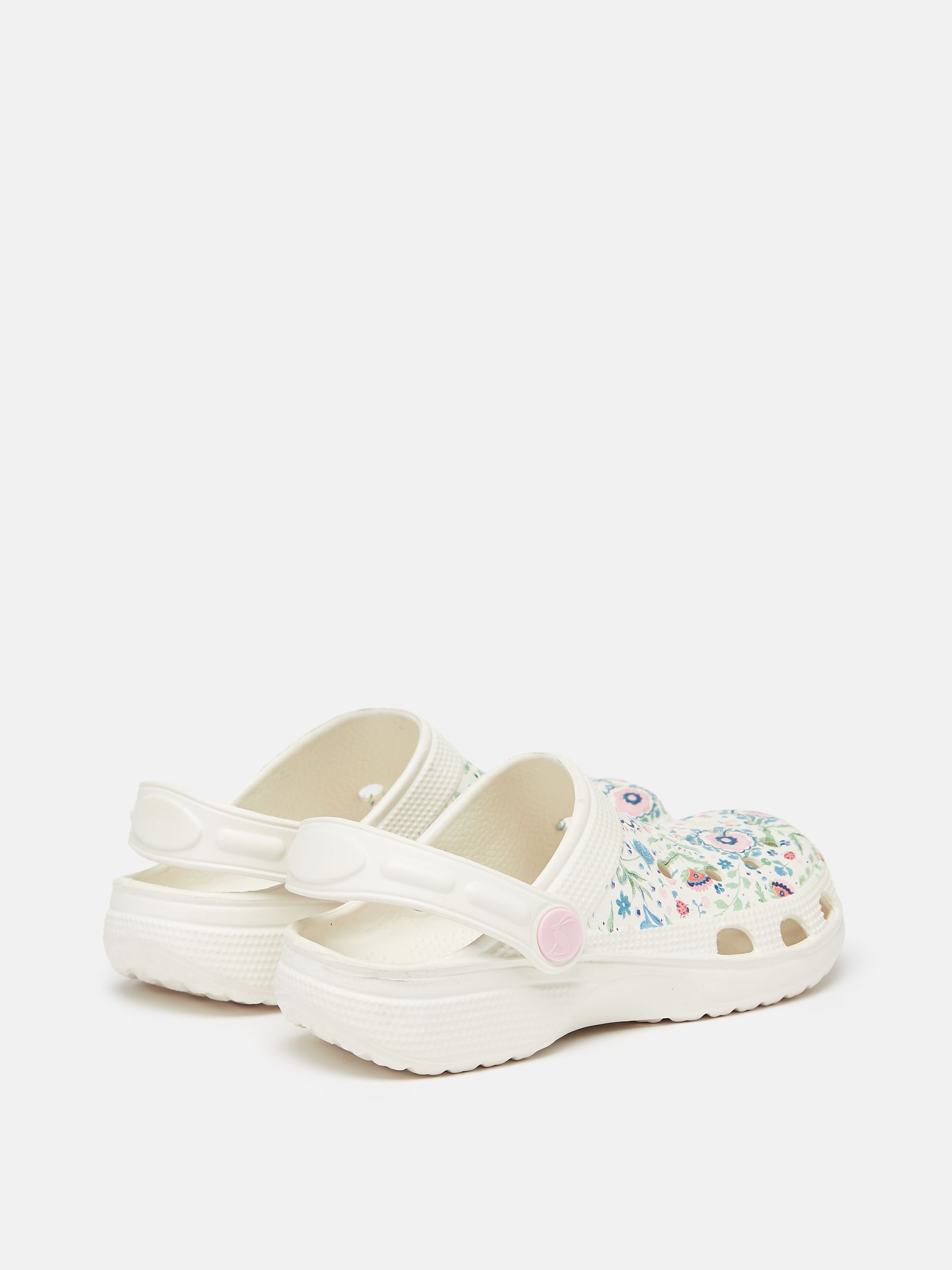 Girls' Poole Cream EVA Printed Clogs - Image 4 of 8
