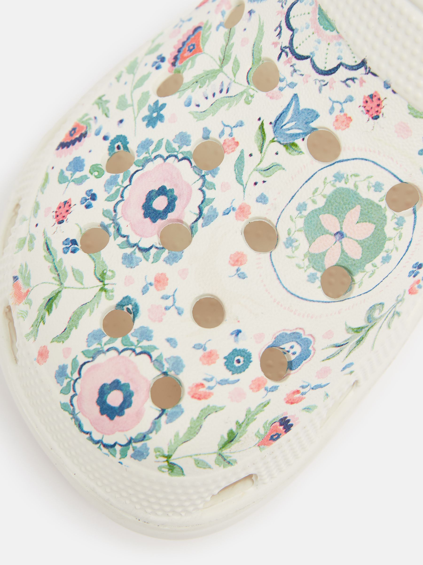 Girls' Poole Cream EVA Printed Clogs - Image 7 of 8
