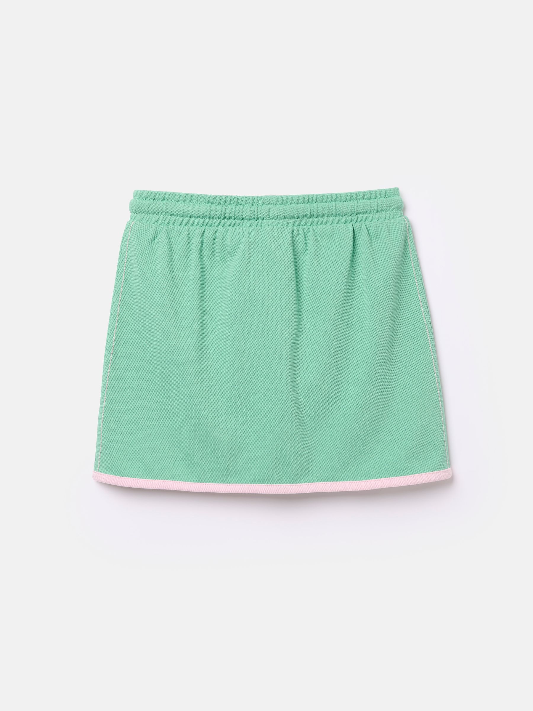 Girls Make A Racquet Green Pique Cotton Skort - Image 2 of 4