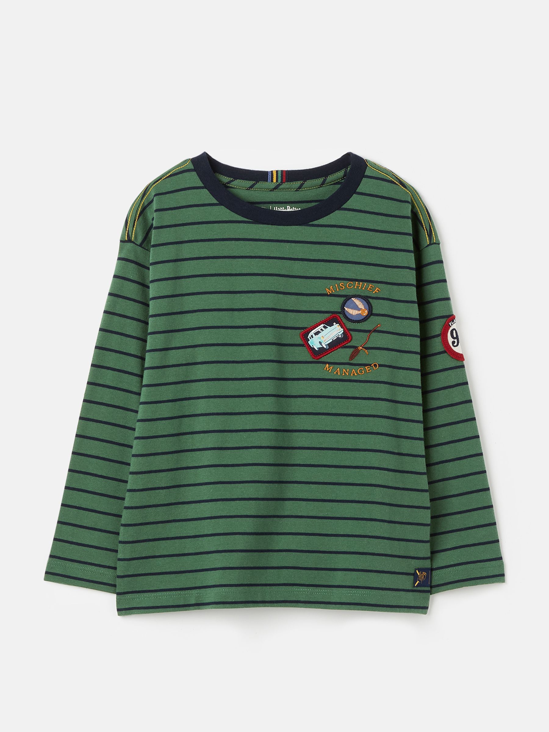 Mischief Managed Green Harry Potter™ Long Sleeve Top - Image 3 of 6