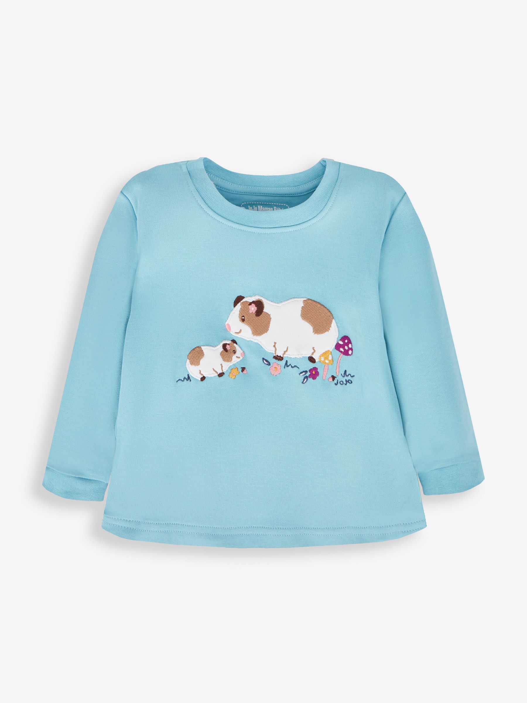 Pink Girls' 2-Pack Guinea Pig Jersey Pyjamas - Image 6 of 10
