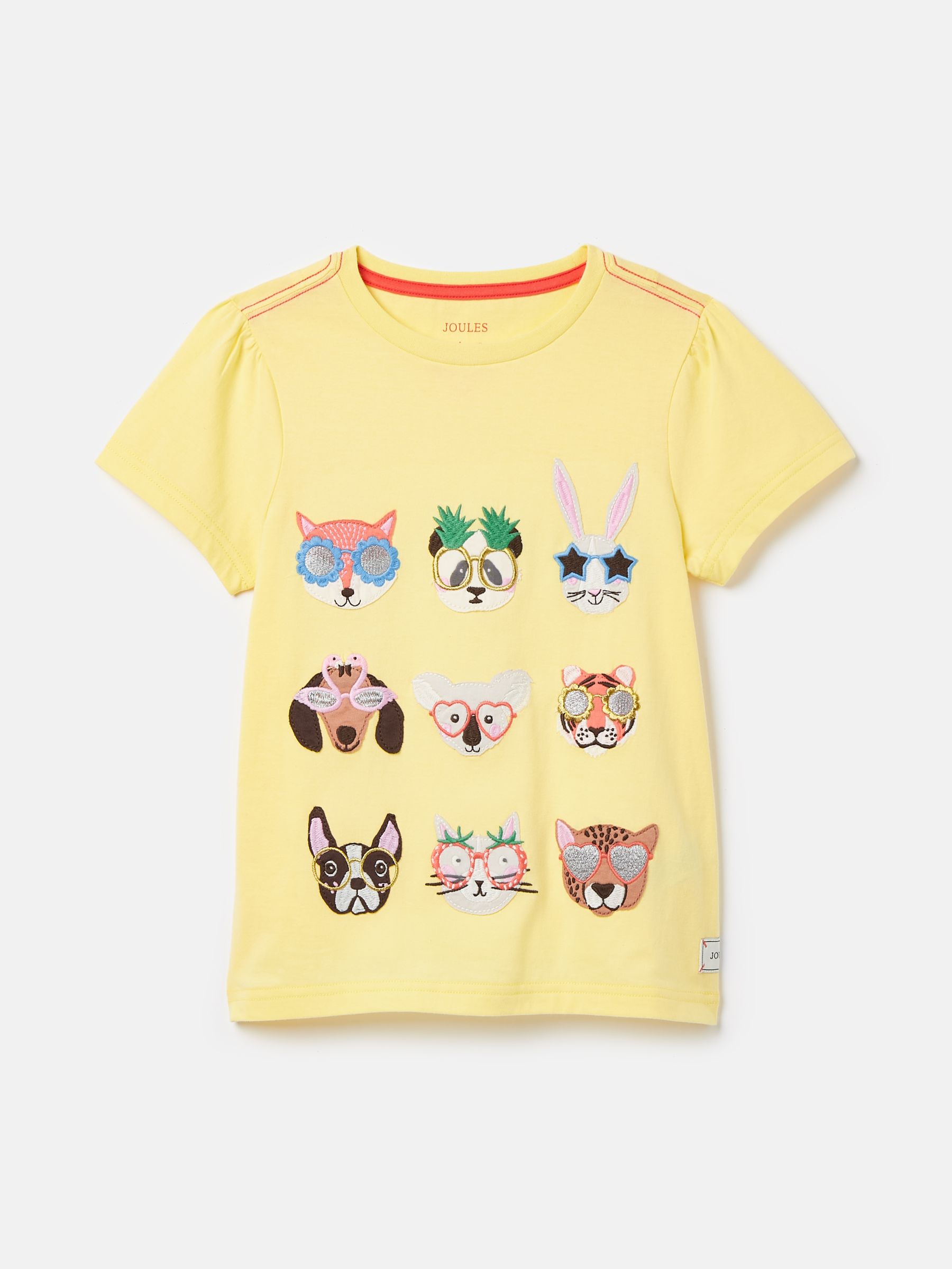 Girls' Astra Yellow Short Sleeve Artwork T-Shirt - Image 1 of 7
