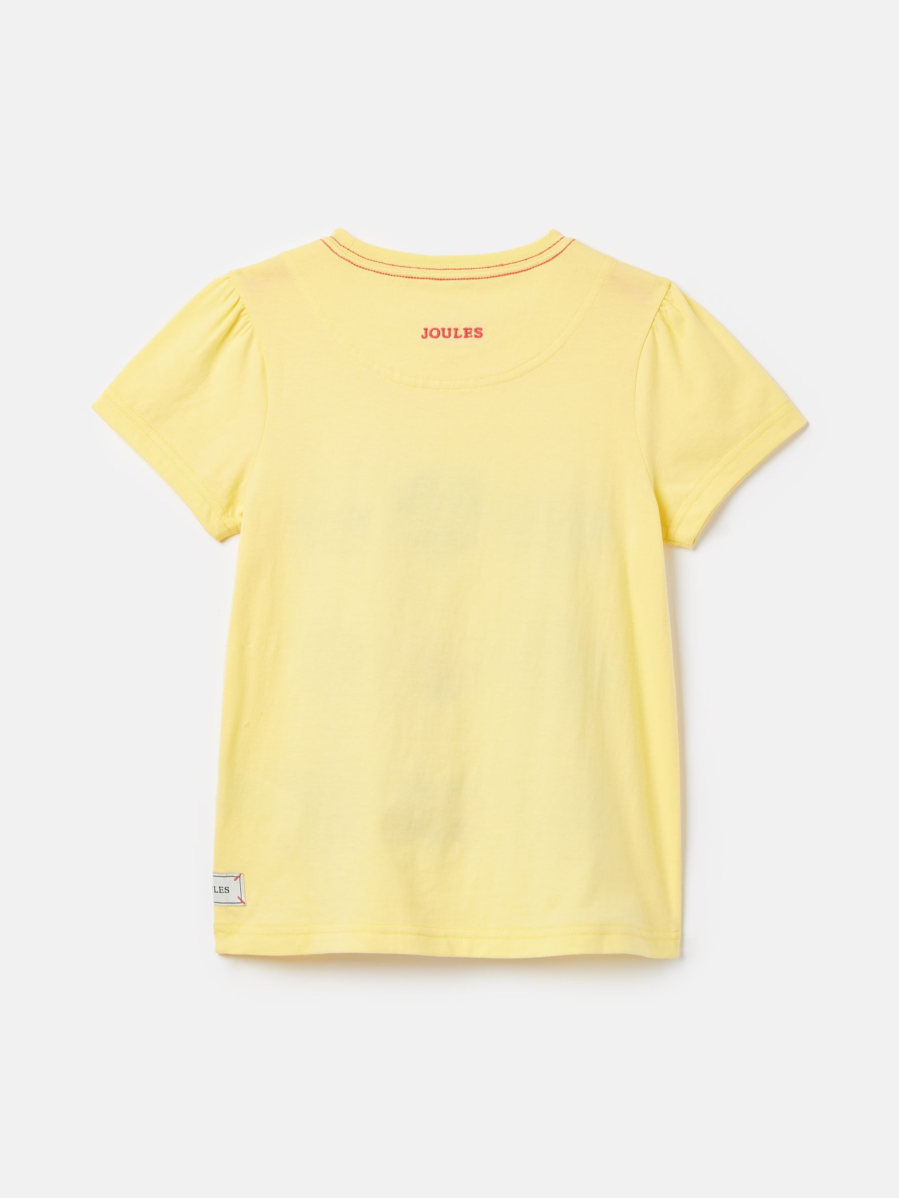 Girls' Astra Yellow Short Sleeve Artwork T-Shirt - Image 2 of 7