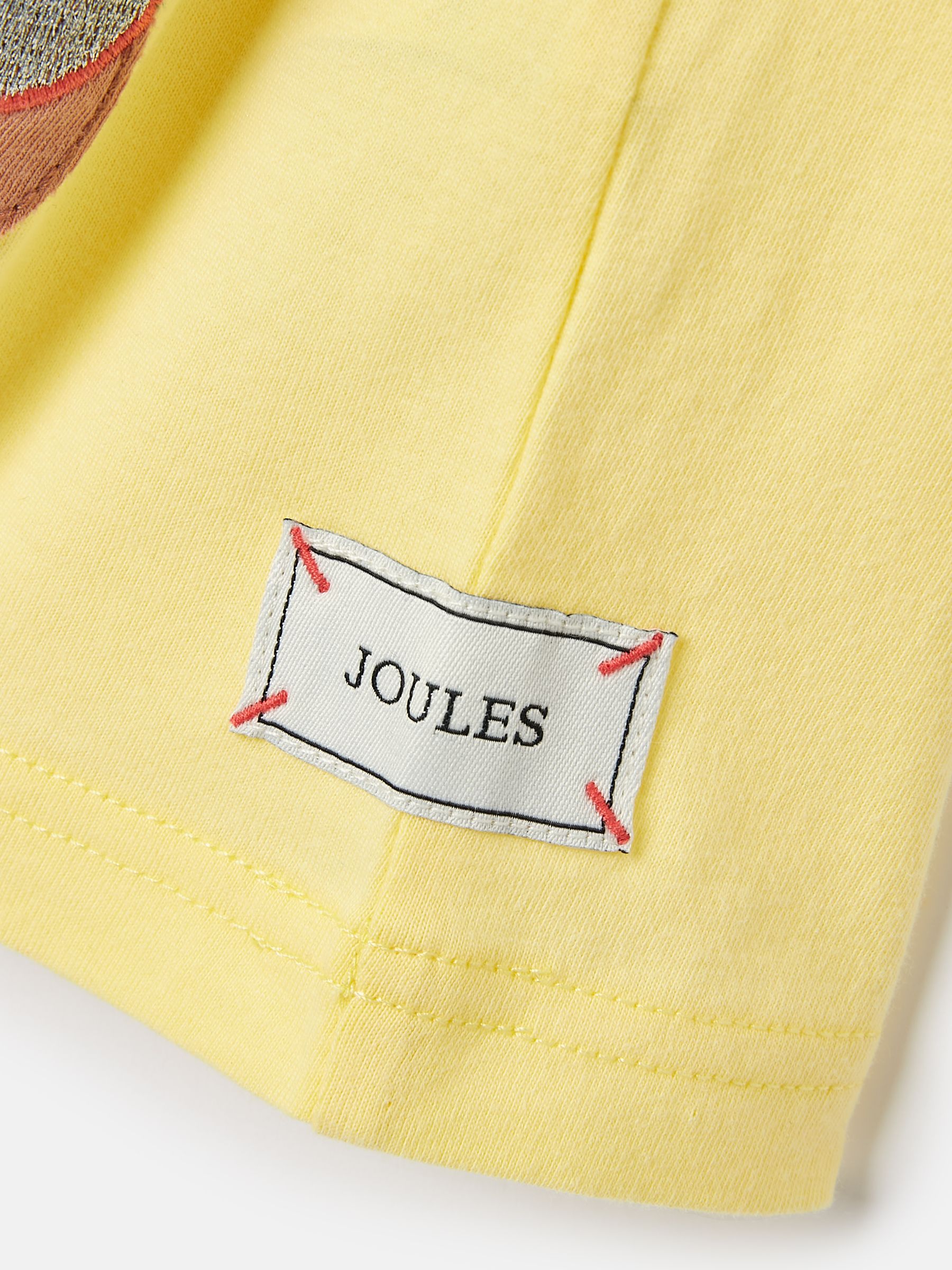 Girls' Astra Yellow Short Sleeve Artwork T-Shirt - Image 6 of 7