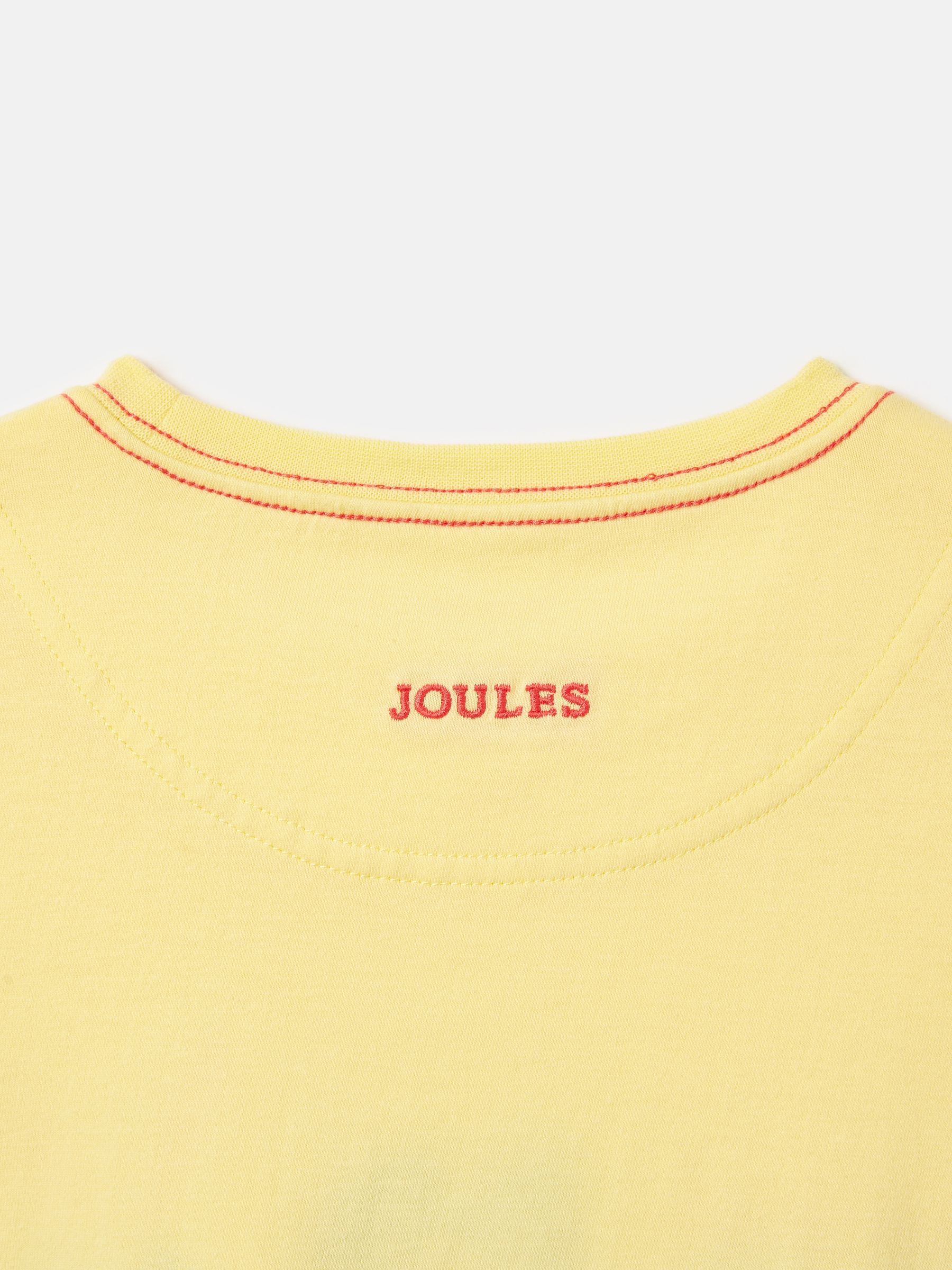 Girls' Astra Yellow Short Sleeve Artwork T-Shirt - Image 7 of 7