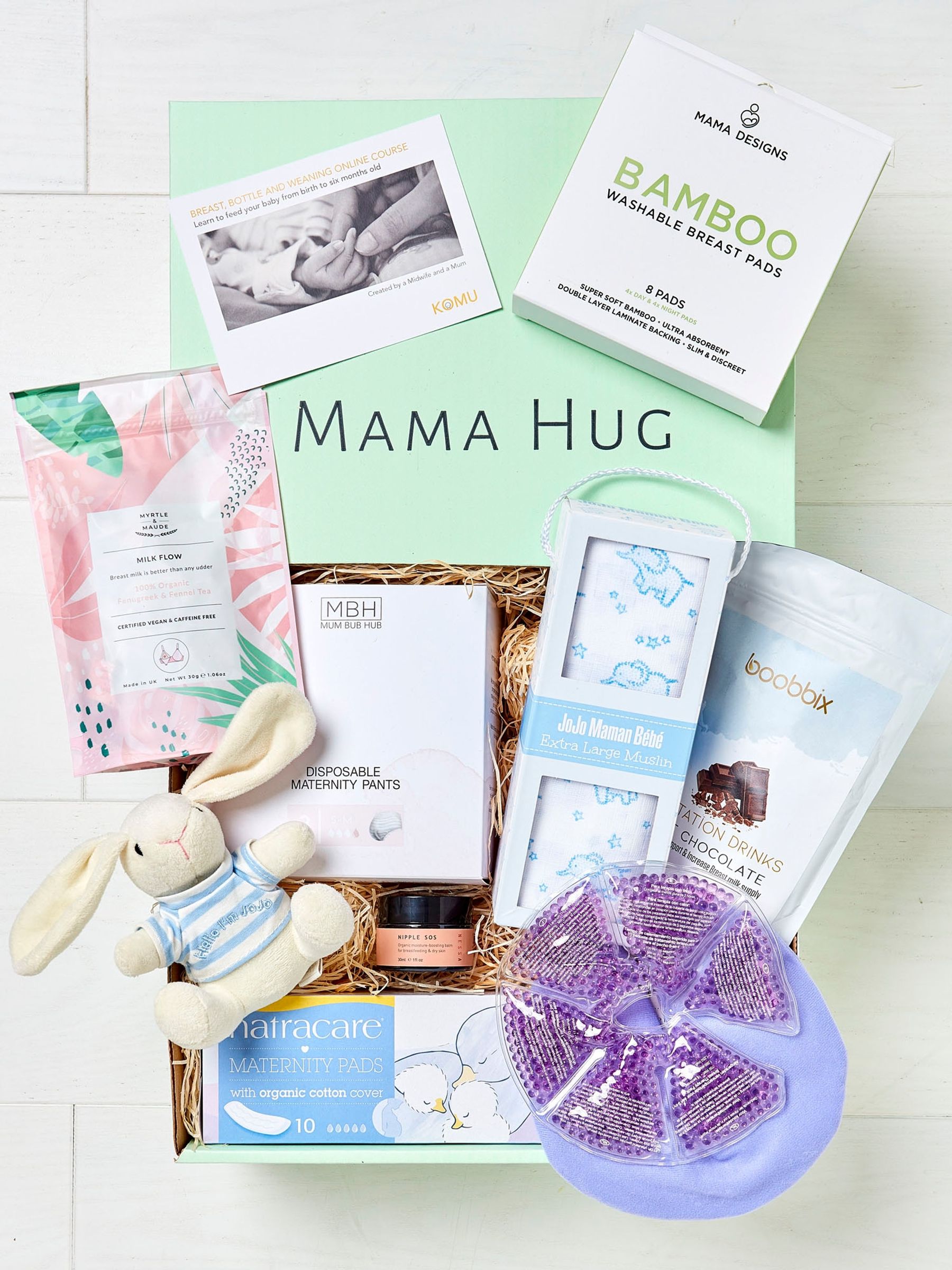 Blue Mama Hug The Bosom Buddy Breastfeeding Gift Box - Image 1 of 2