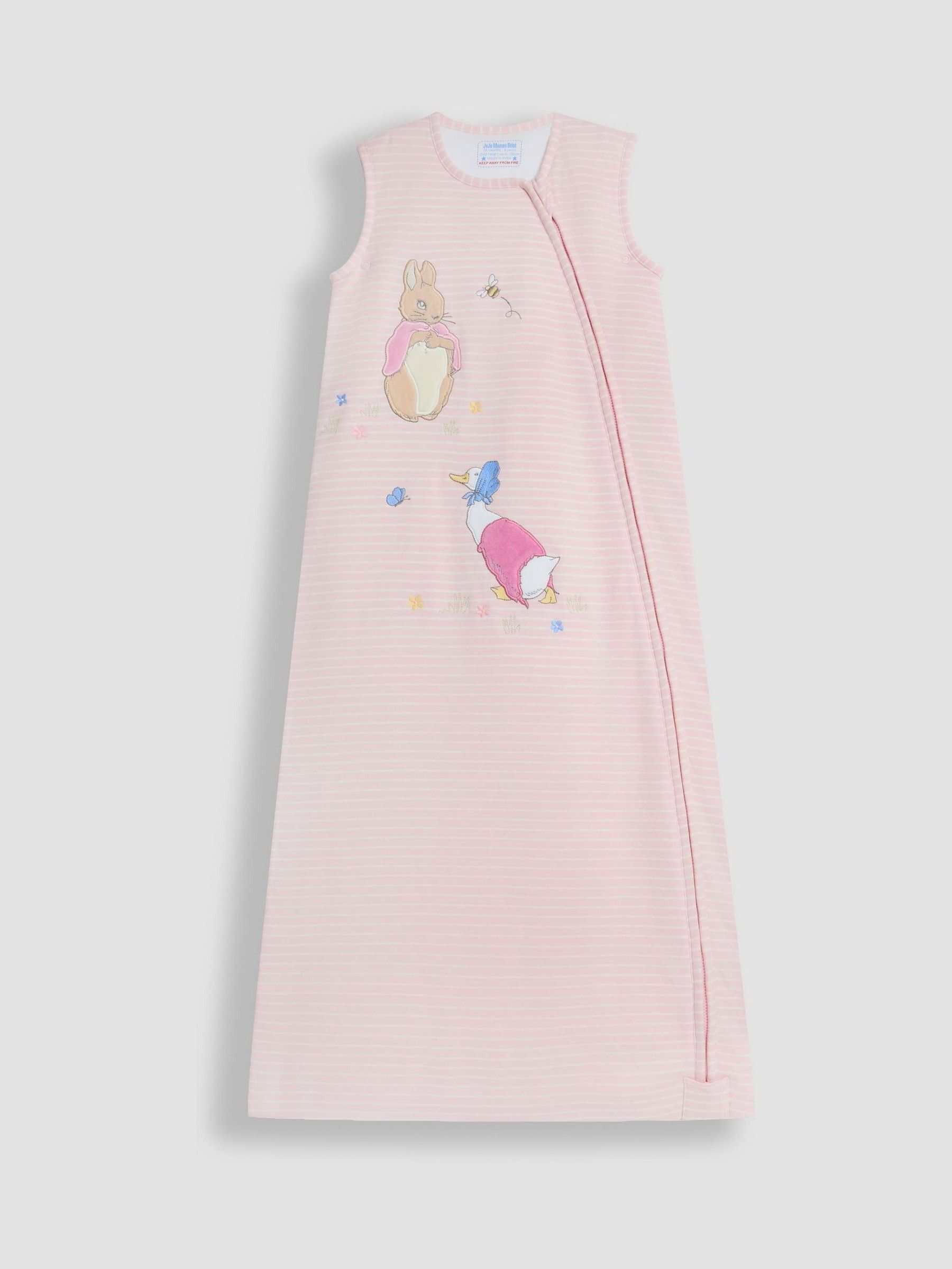 Flopsy Bunny Appliqué Toddler 2.5 Tog Sleeping Bag - Image 3 of 3