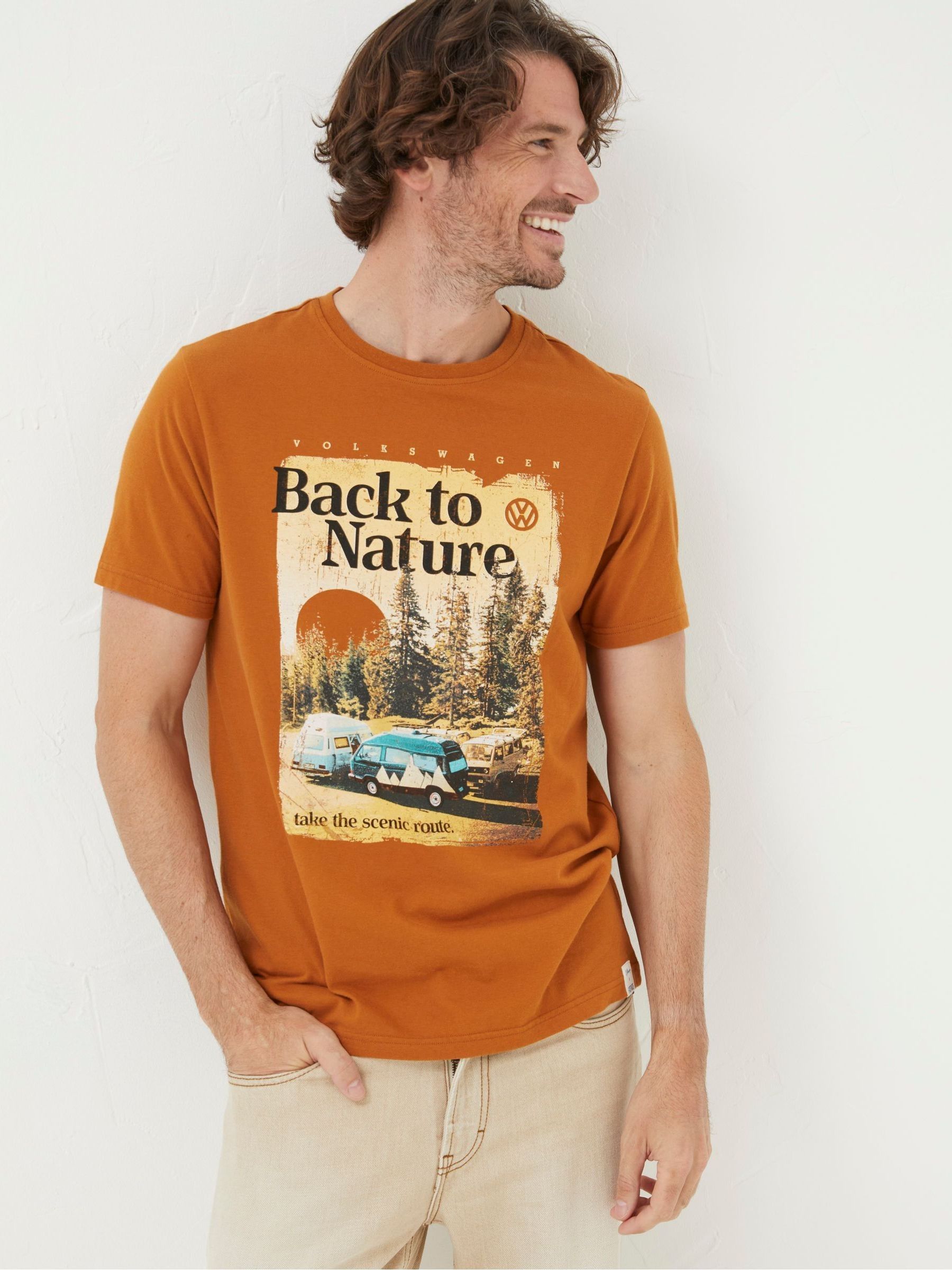 Yellow VW Nature Photo T-Shirt - Image 2 of 6