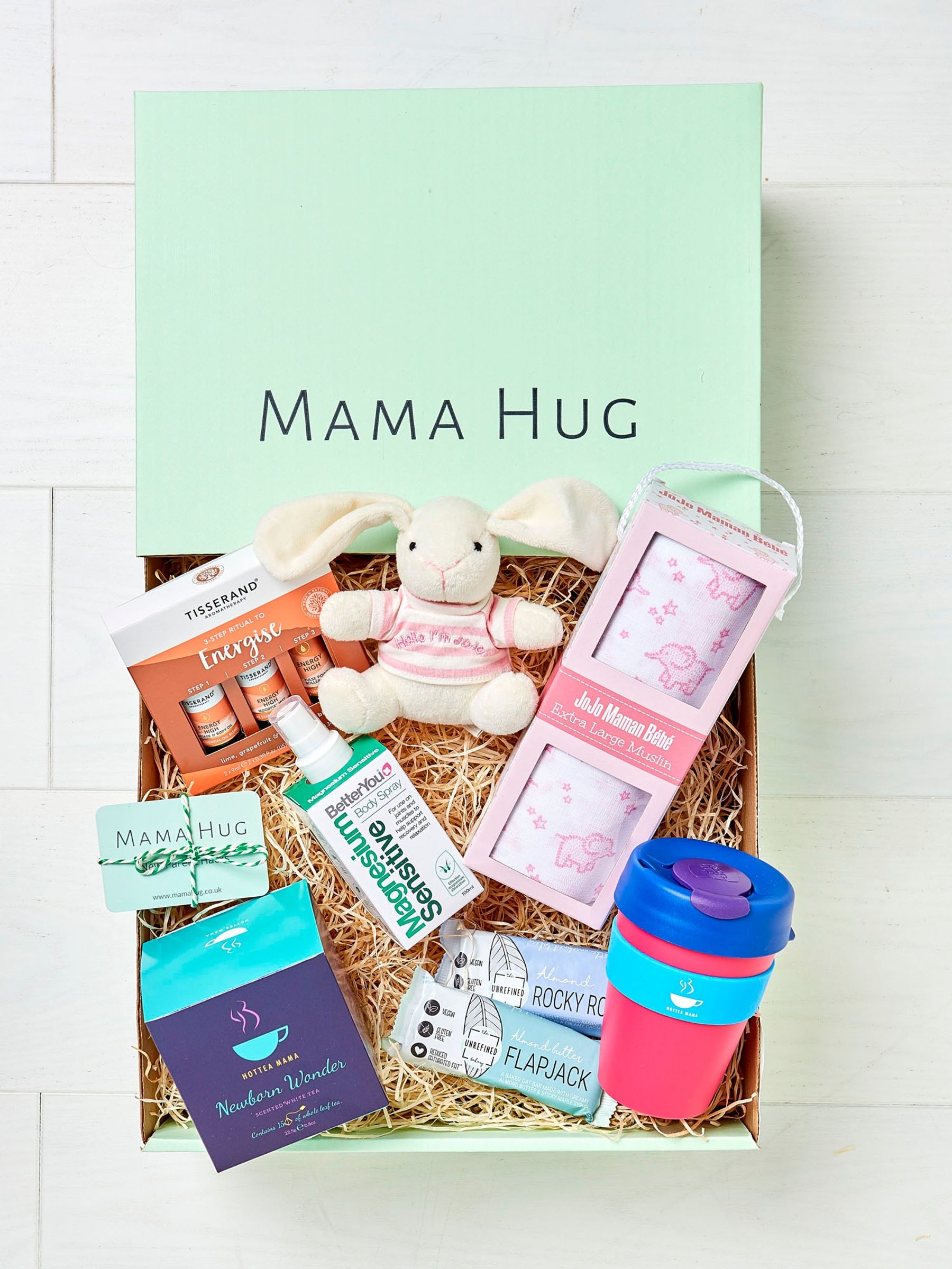 Pink Mama Hug New Parent Gift Box - Image 1 of 1