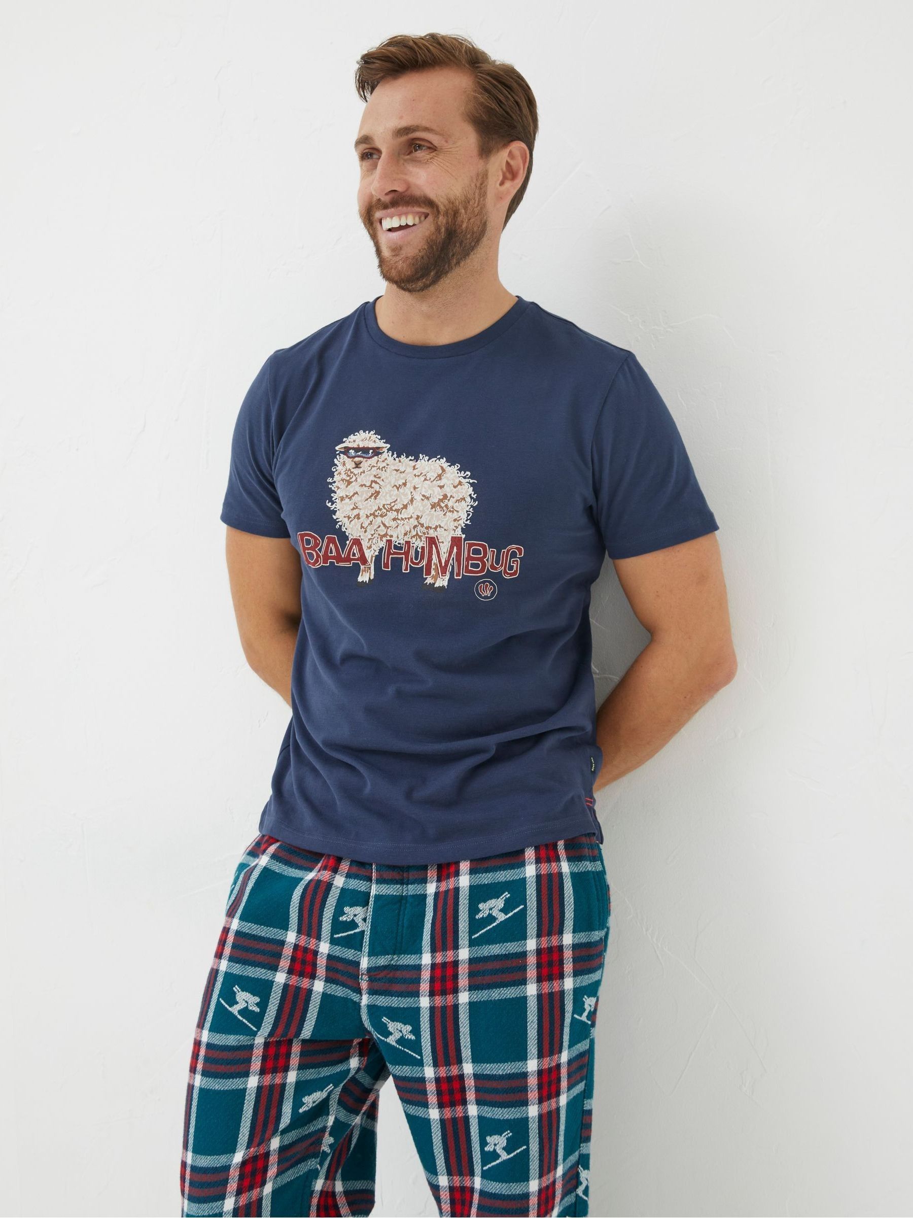 Blue Baa Humbug T-Shirt - Image 1 of 4 Blue Baa Humbug T-Shirt - Image 1 of 4
