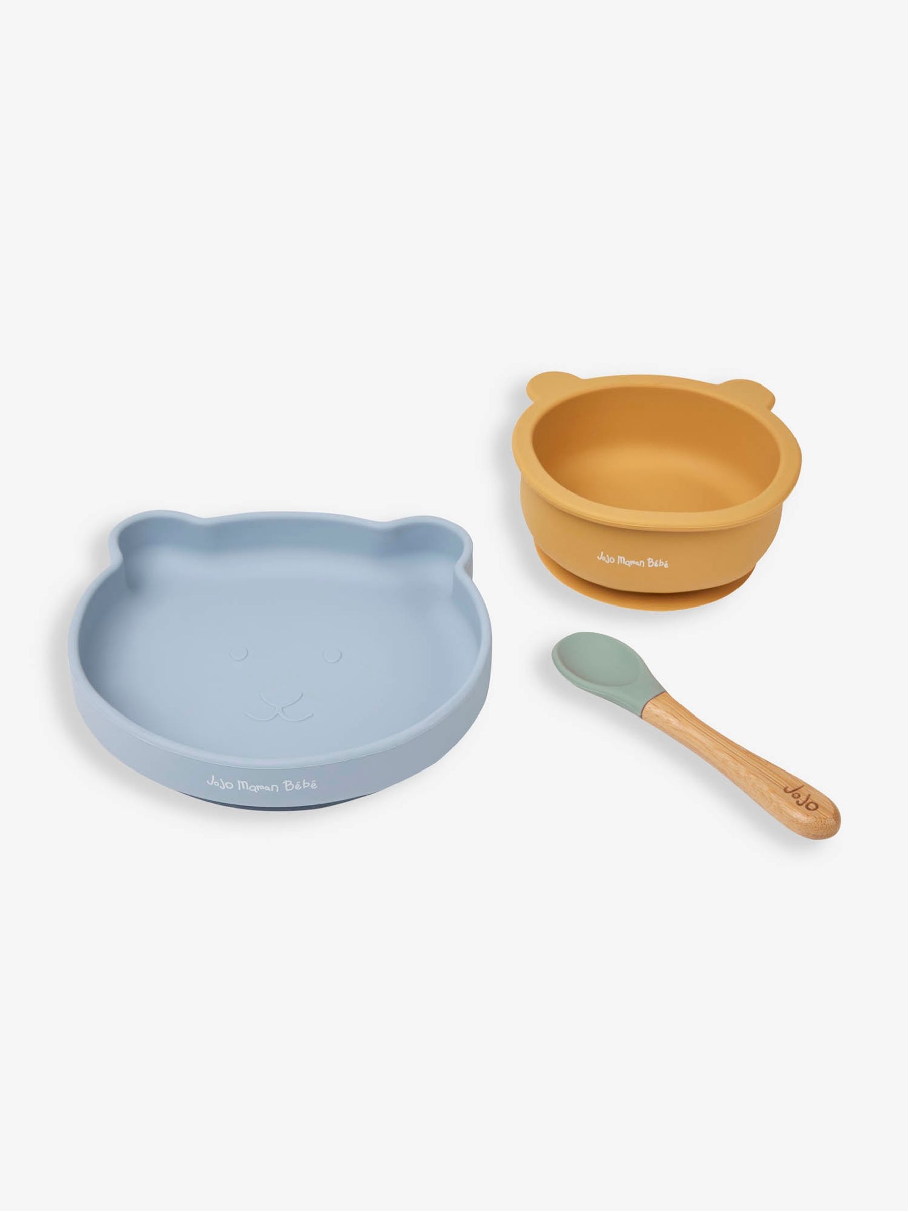 Blue My First Silicone Mealtime Bear Set - Image 2 of 7