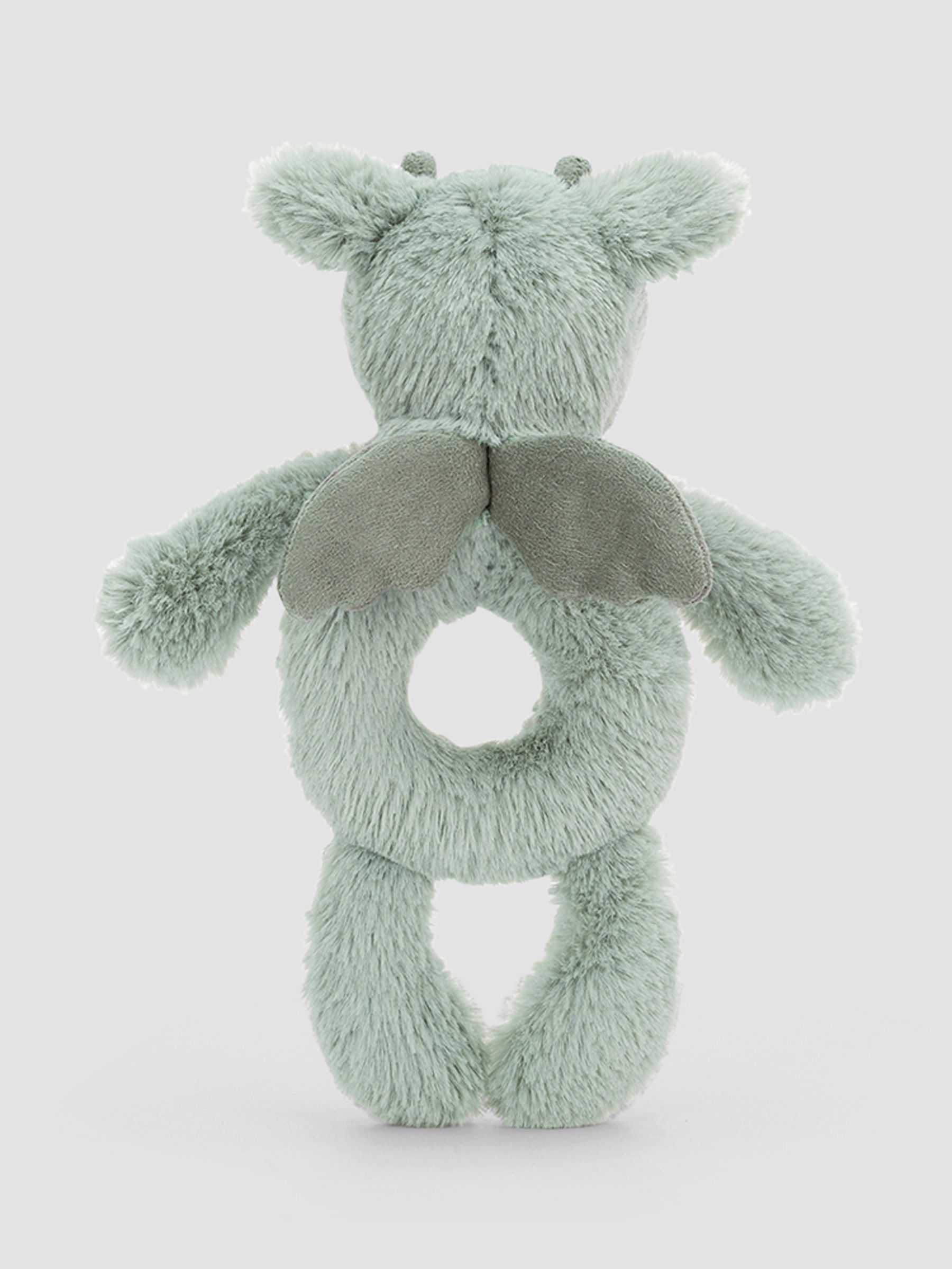 Jellycat Bashful Dragon Ring Rattle - Image 2 of 3