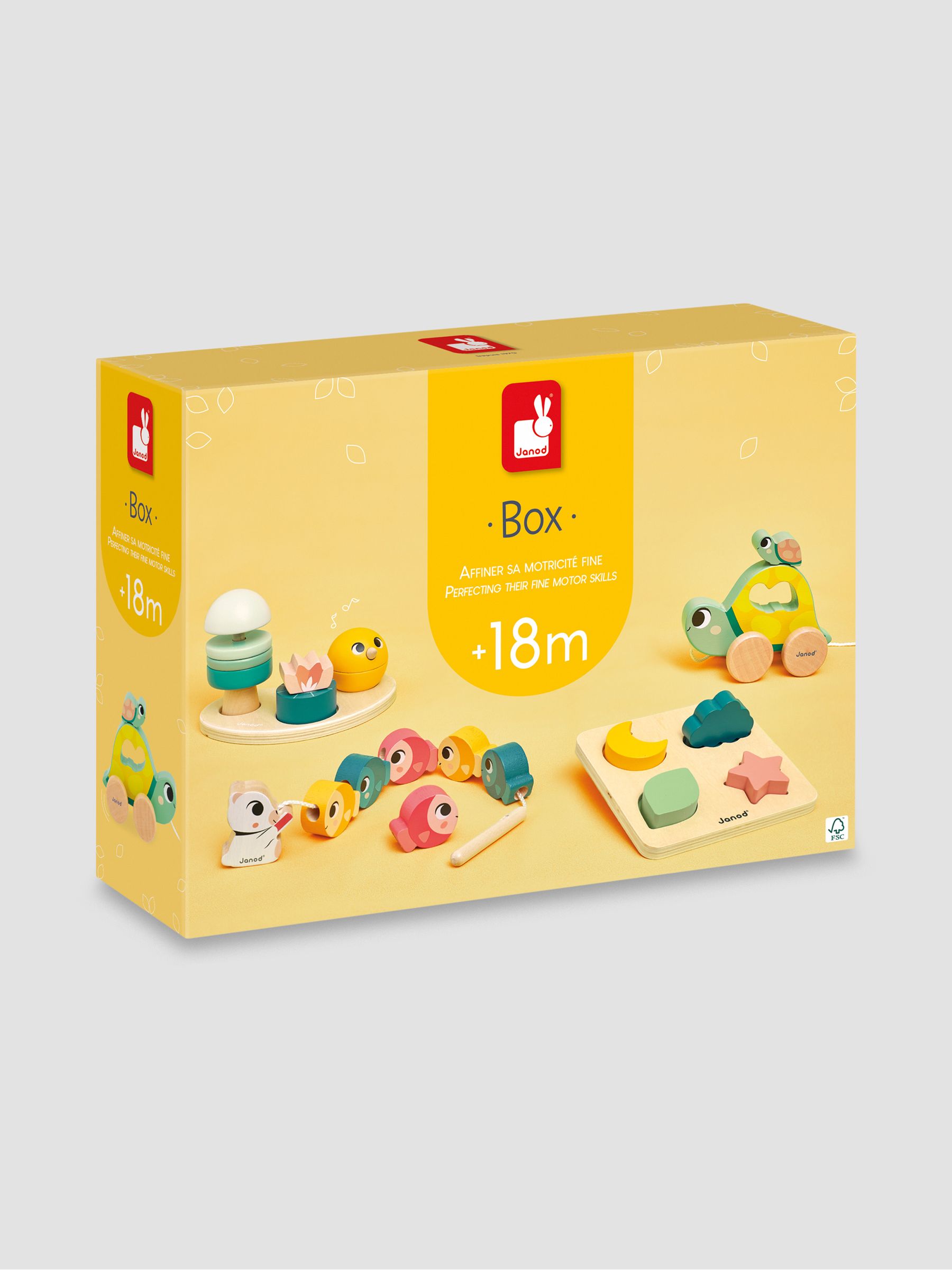 Yellow Janod Box 18 Months - Image 1 of 4