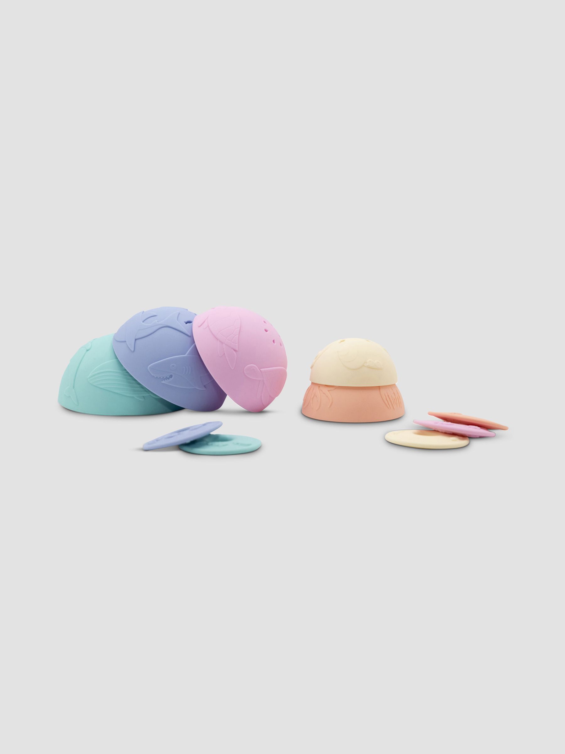 Jellystone Ocean Stacking Cups Pastel - Image 2 of 4