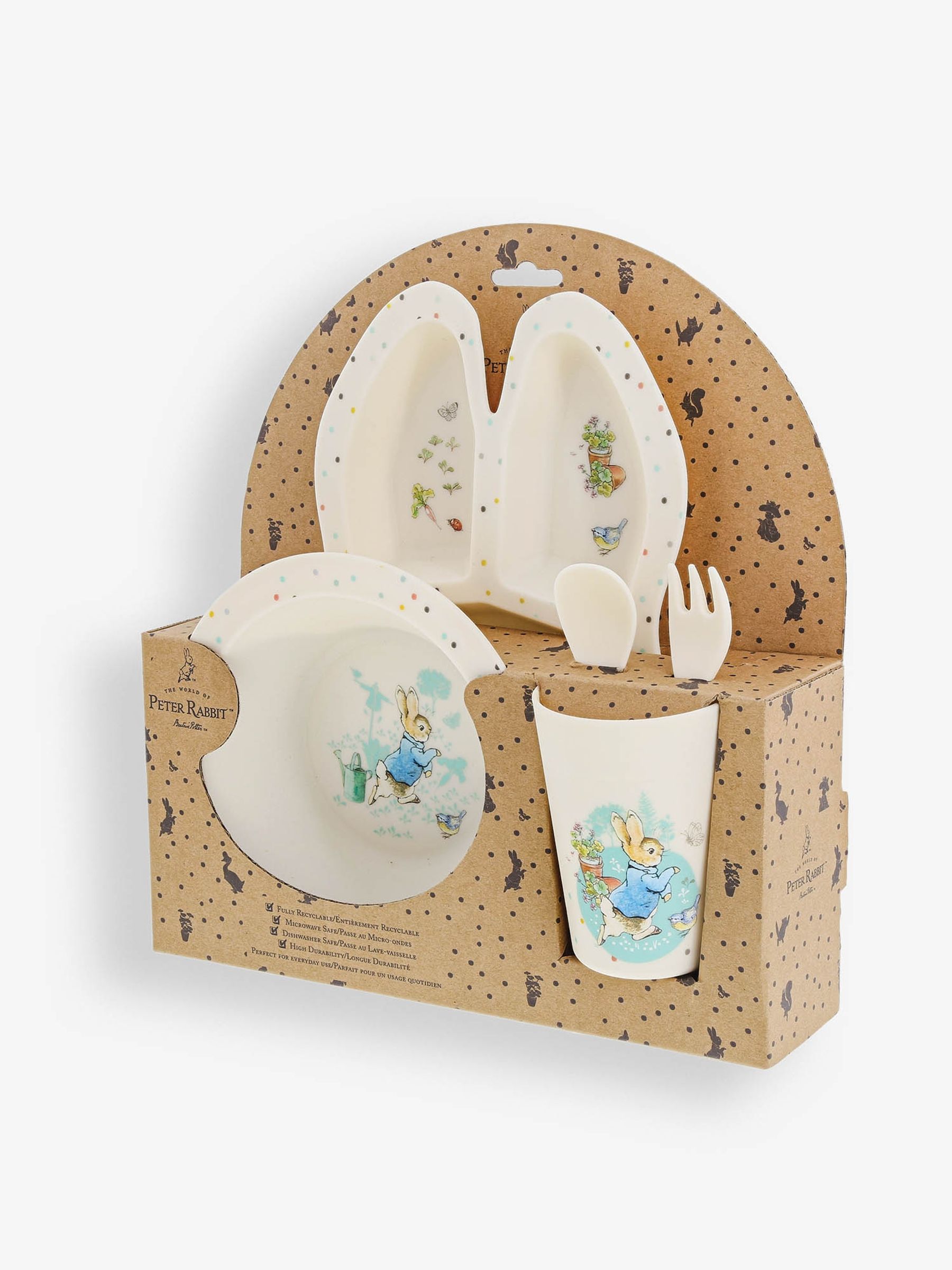 Peter Rabbit Dinner Set - Image 9 of 10