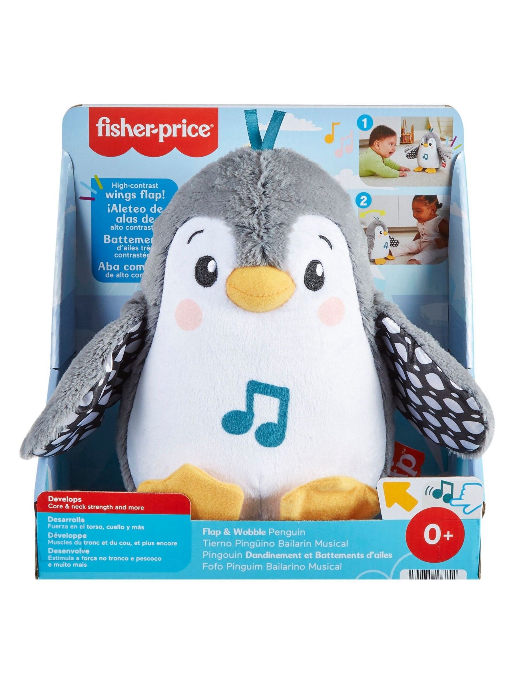 Fisher Price Flap N Wobble Penguin - Image 2 of 4