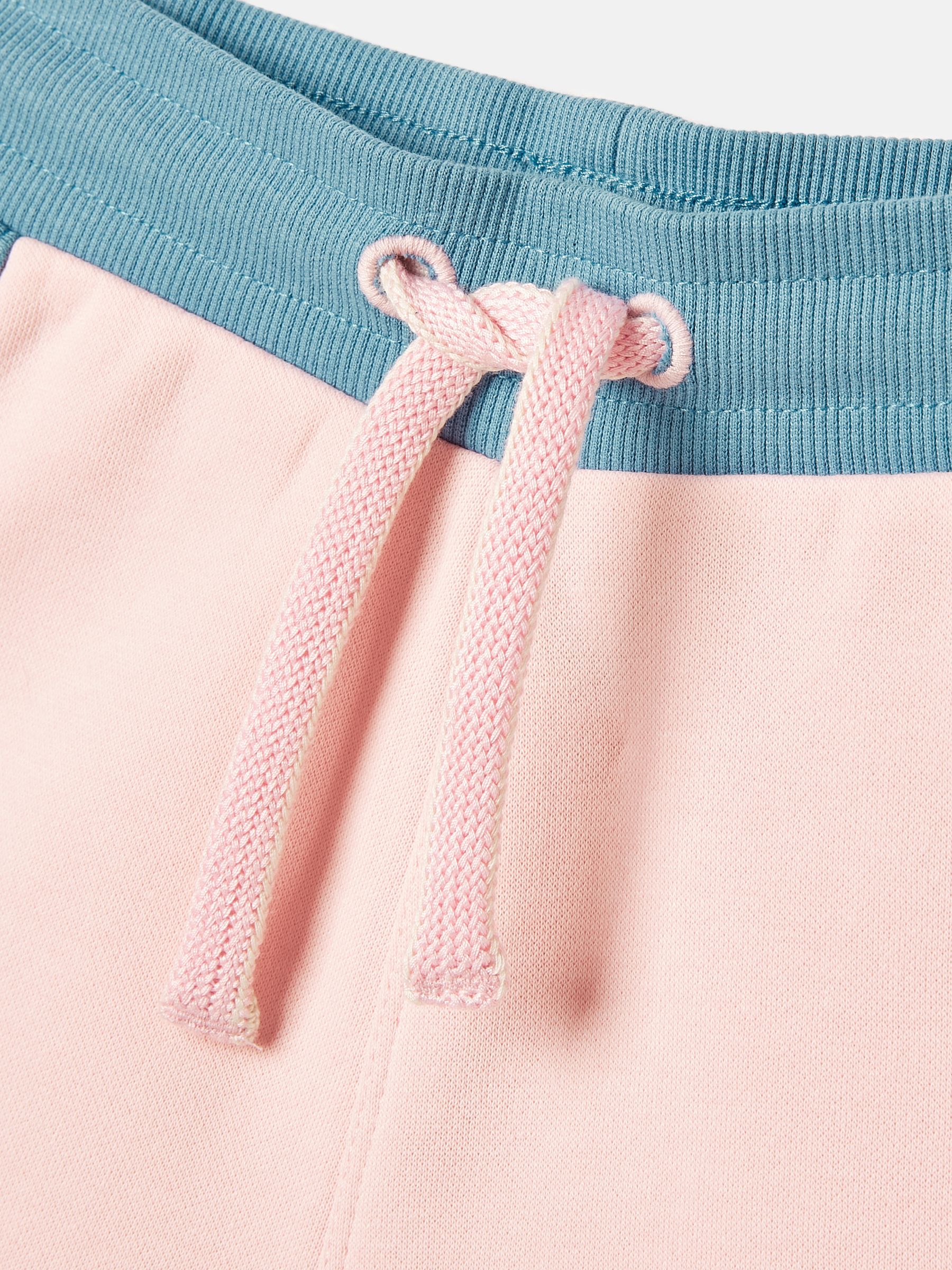 Pippa Pink Colour Block Jersey Shorts - Image 3 of 8